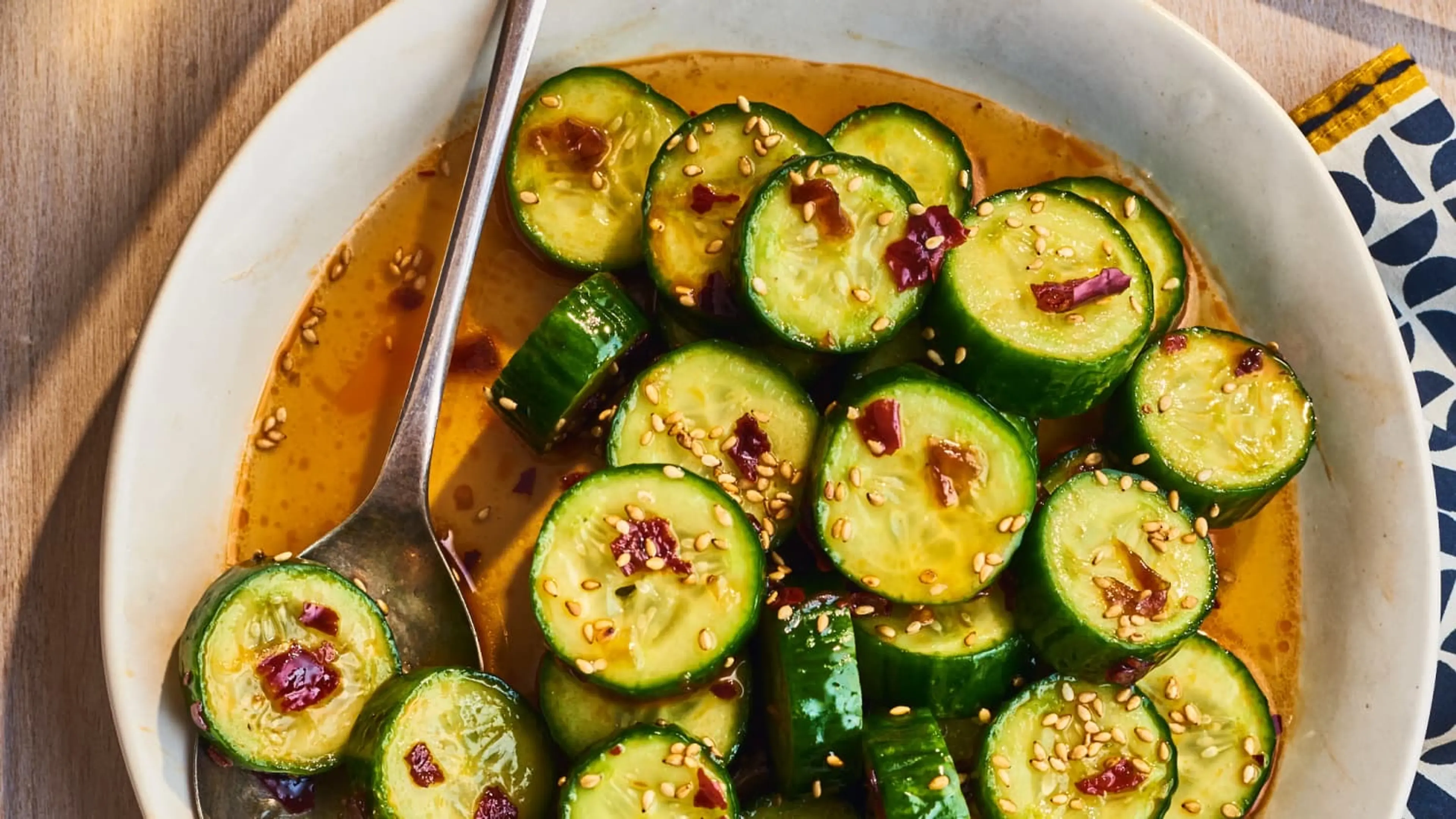 TJ Lee’s Taiwanese Cucumber Salad