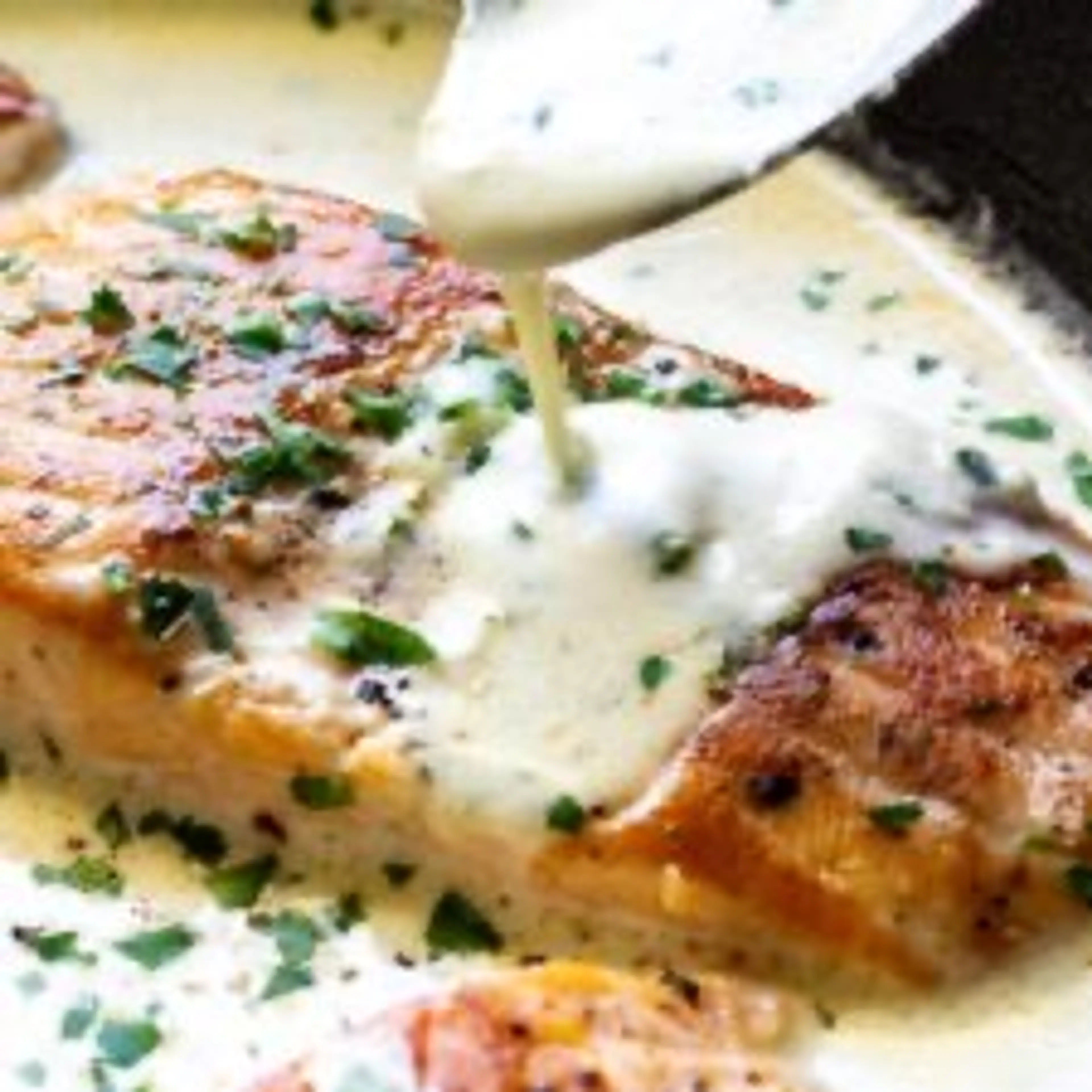 Creamy Garlic Butter Salmon