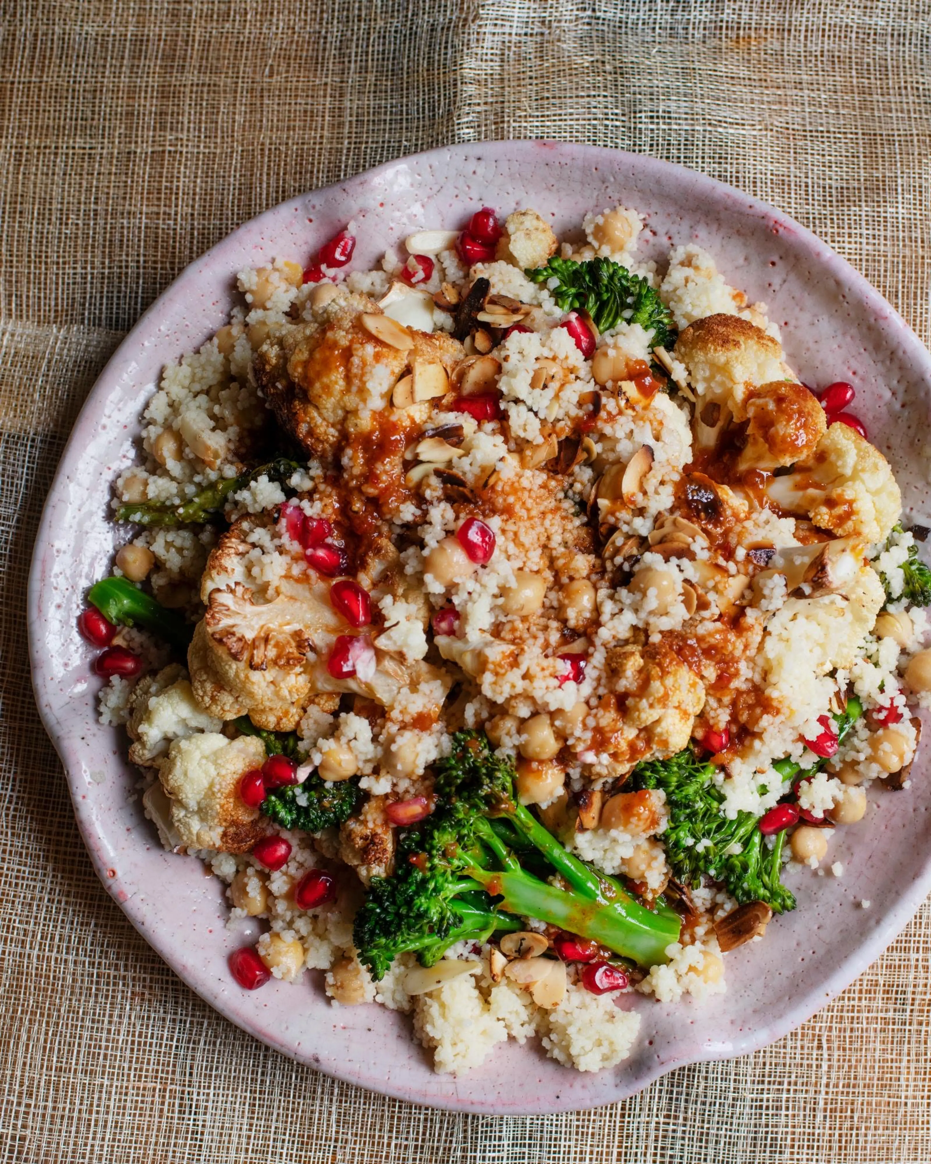 Gebratener Blumenkohl-Couscous