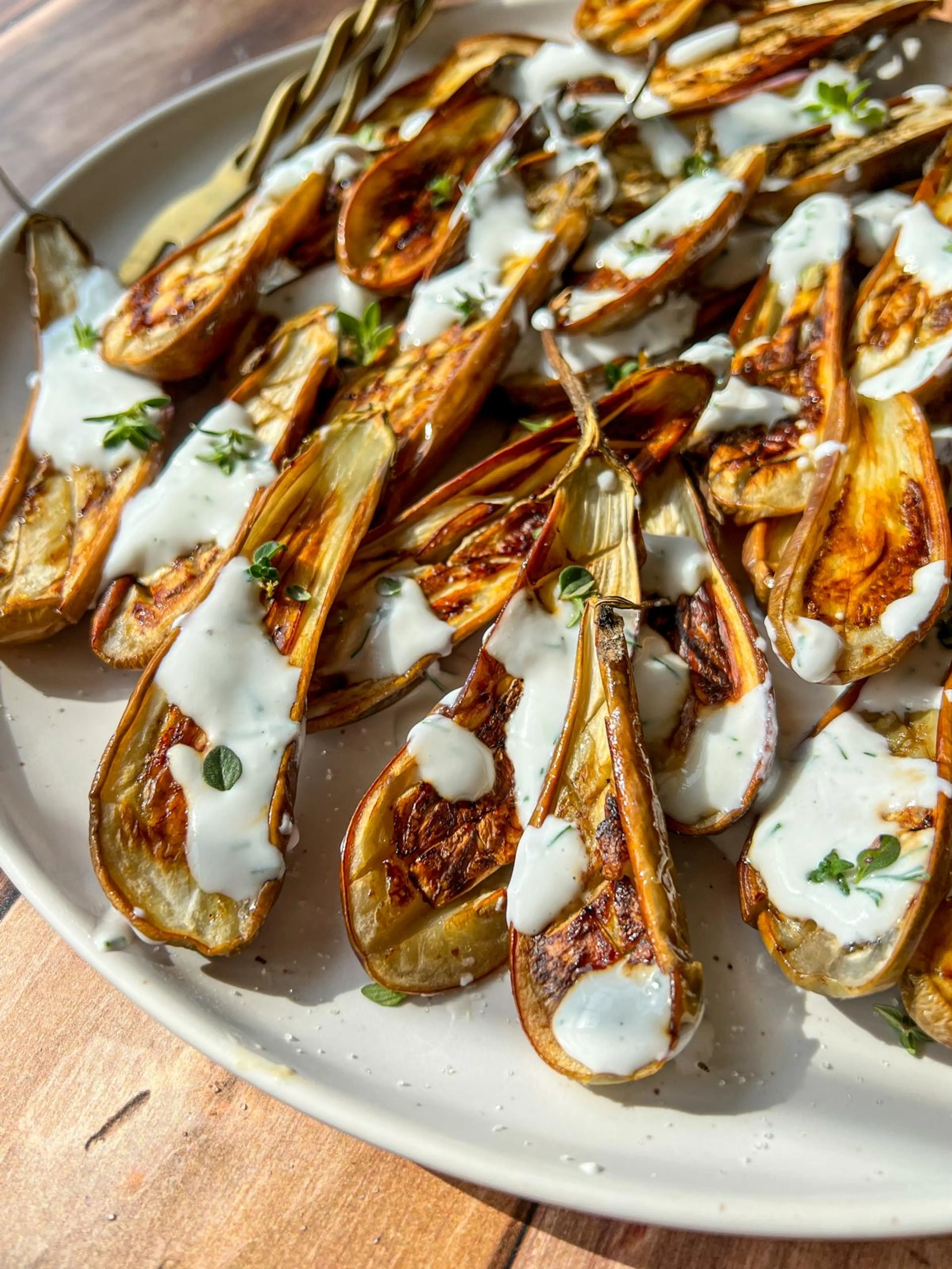 Roasted Baby Eggplant