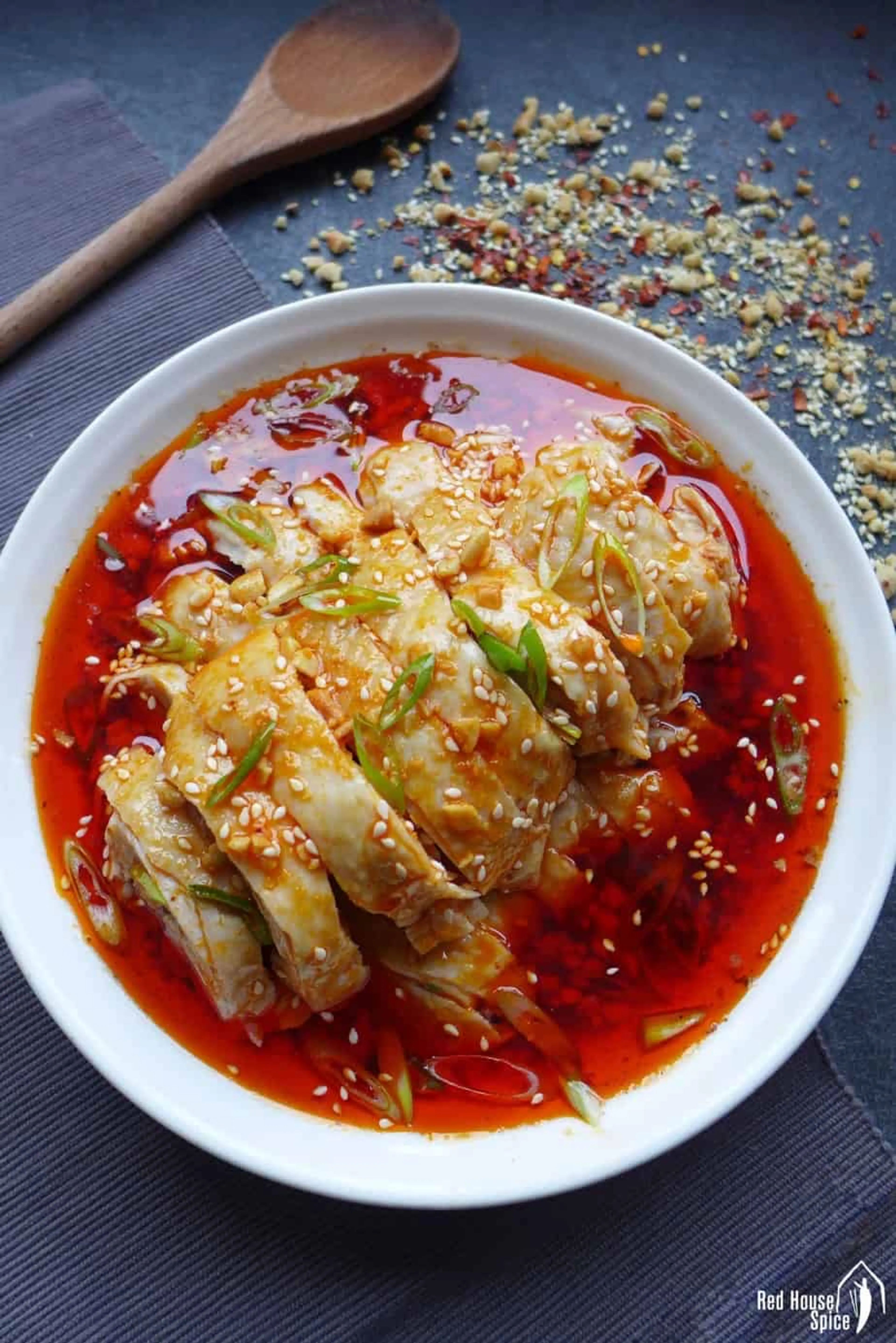 Mouth-watering chicken (口水雞)