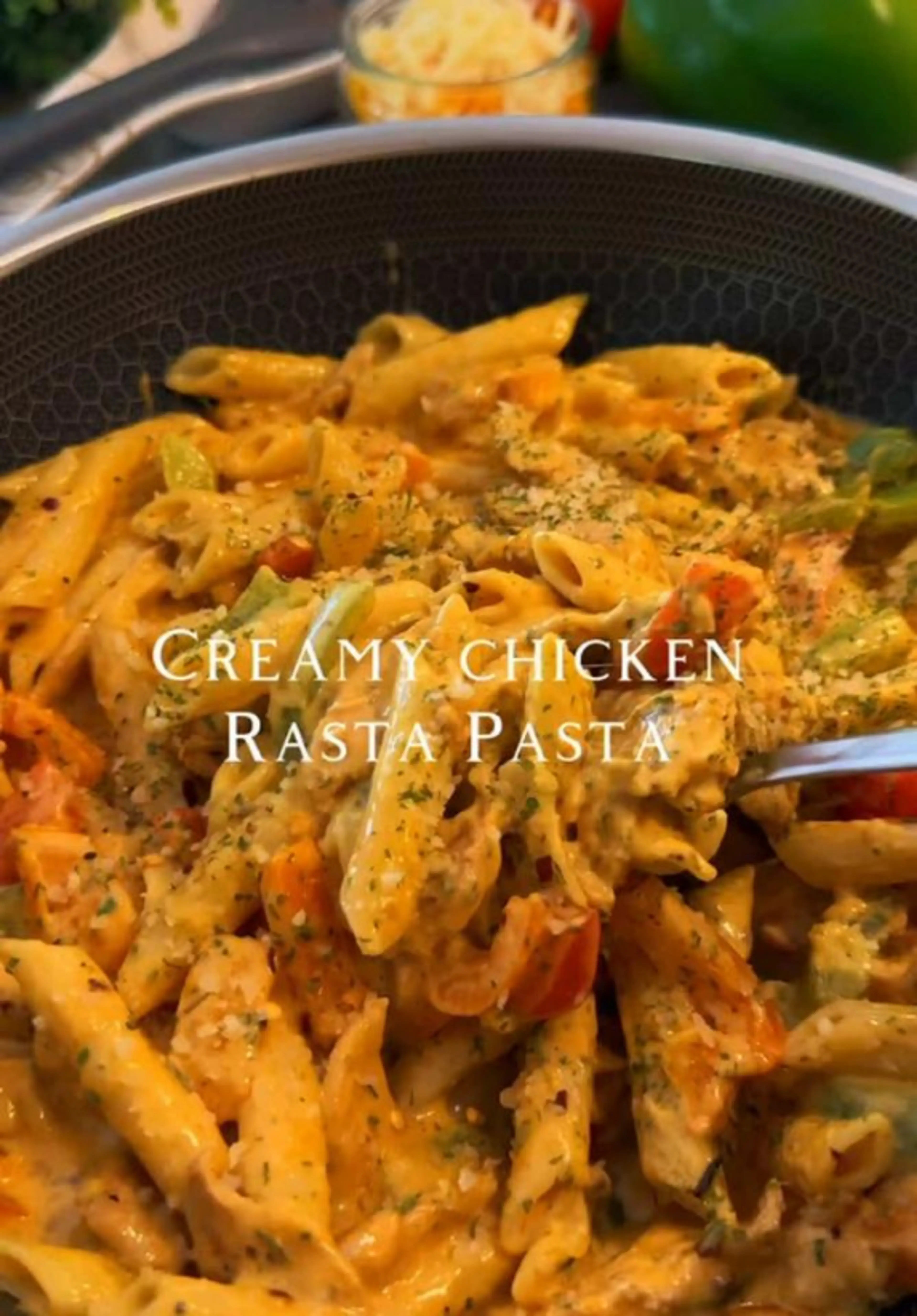 Creamy Chicken Rasta Pasta