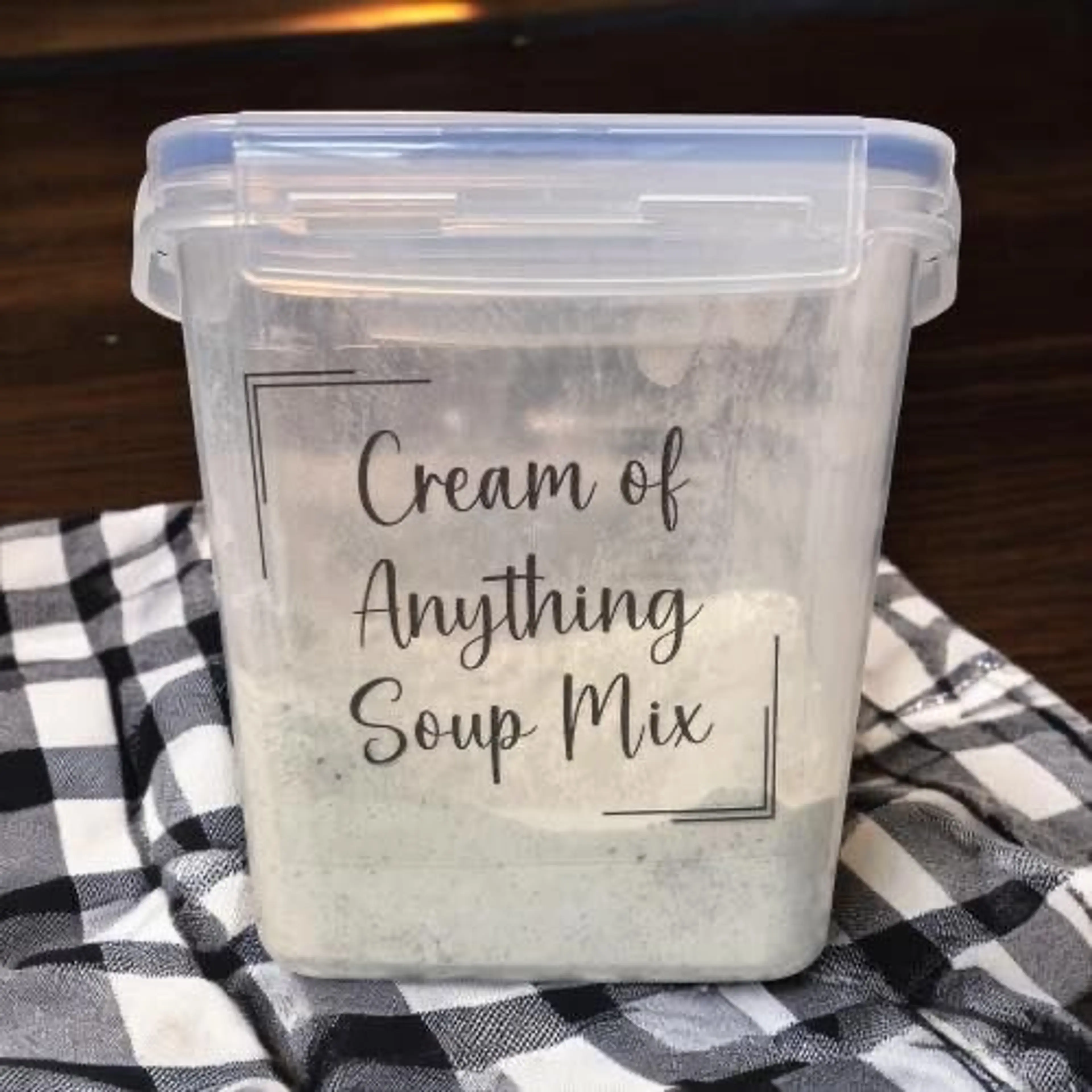Cream of Anything Soup Mix