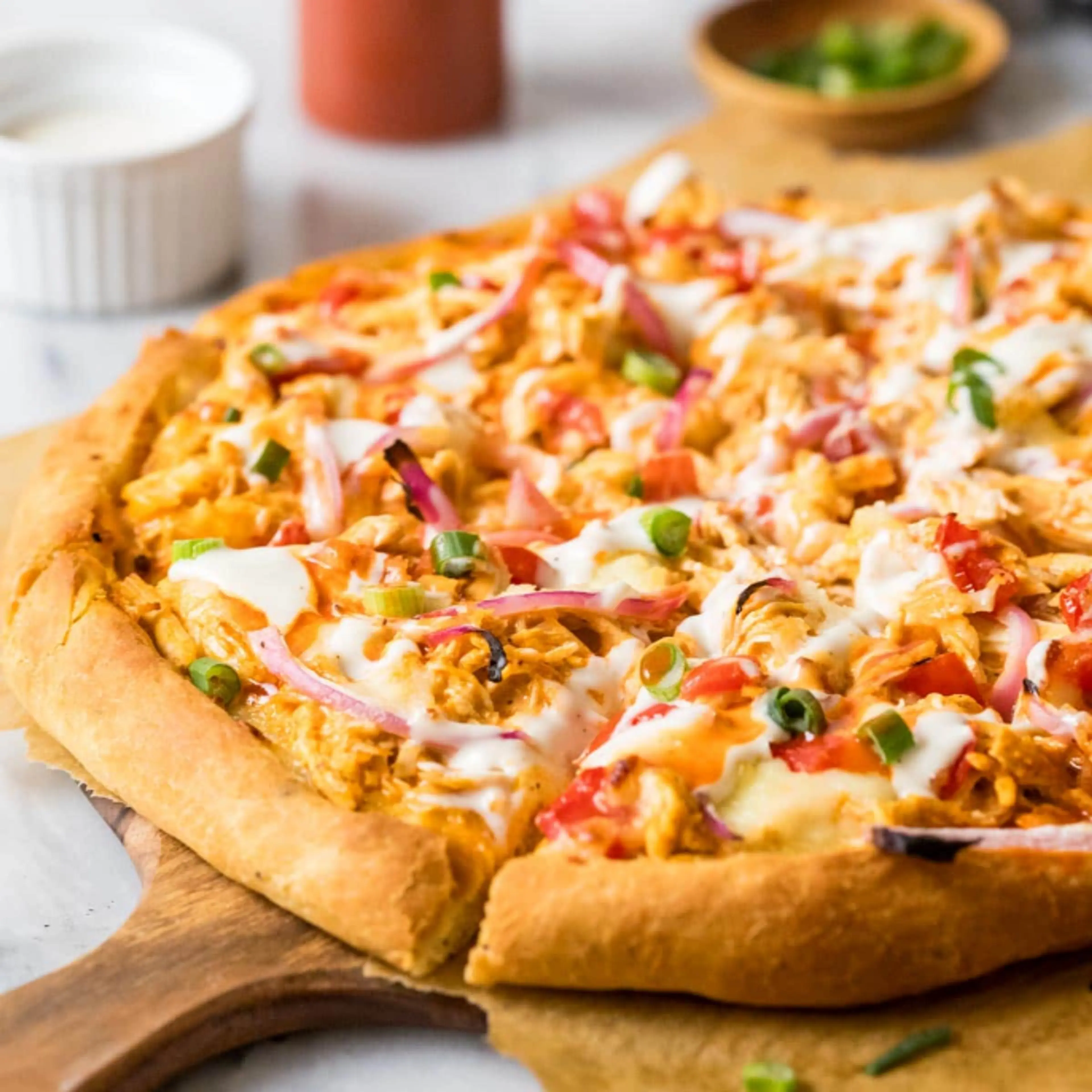 Buffalo Chicken Pizza