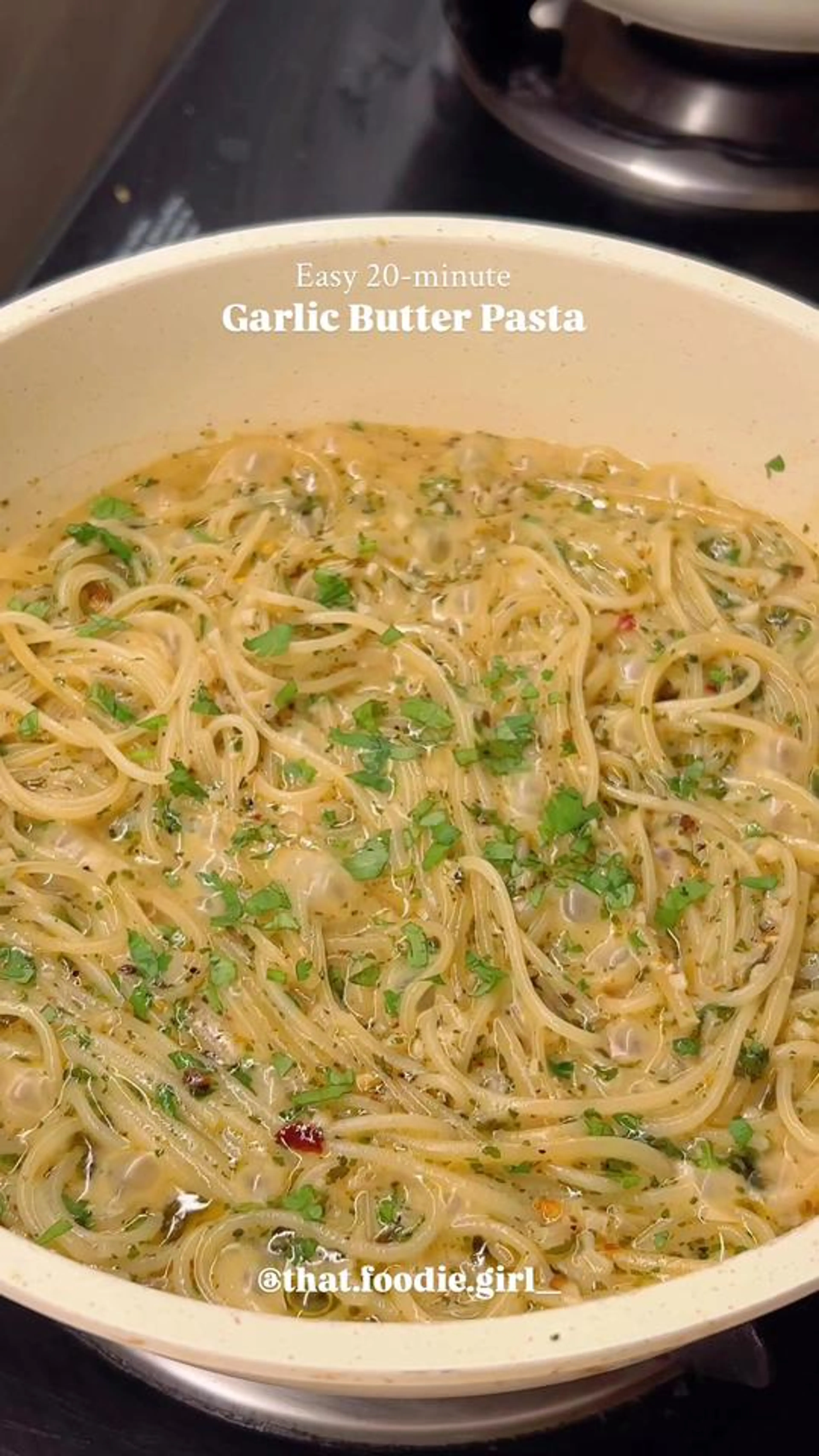 20-minute Garlic Butter Pasta