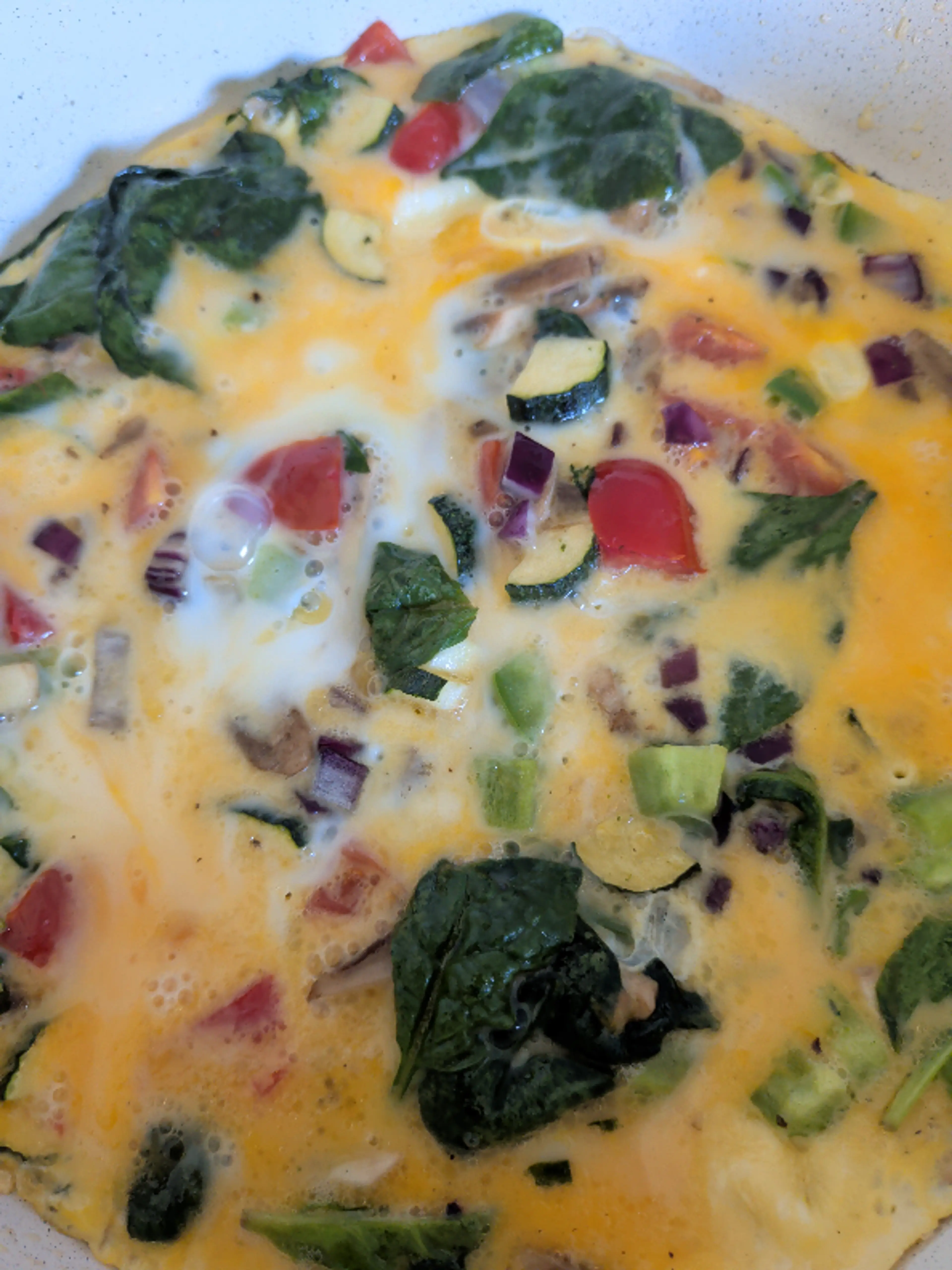Savoury Veggie Omelette