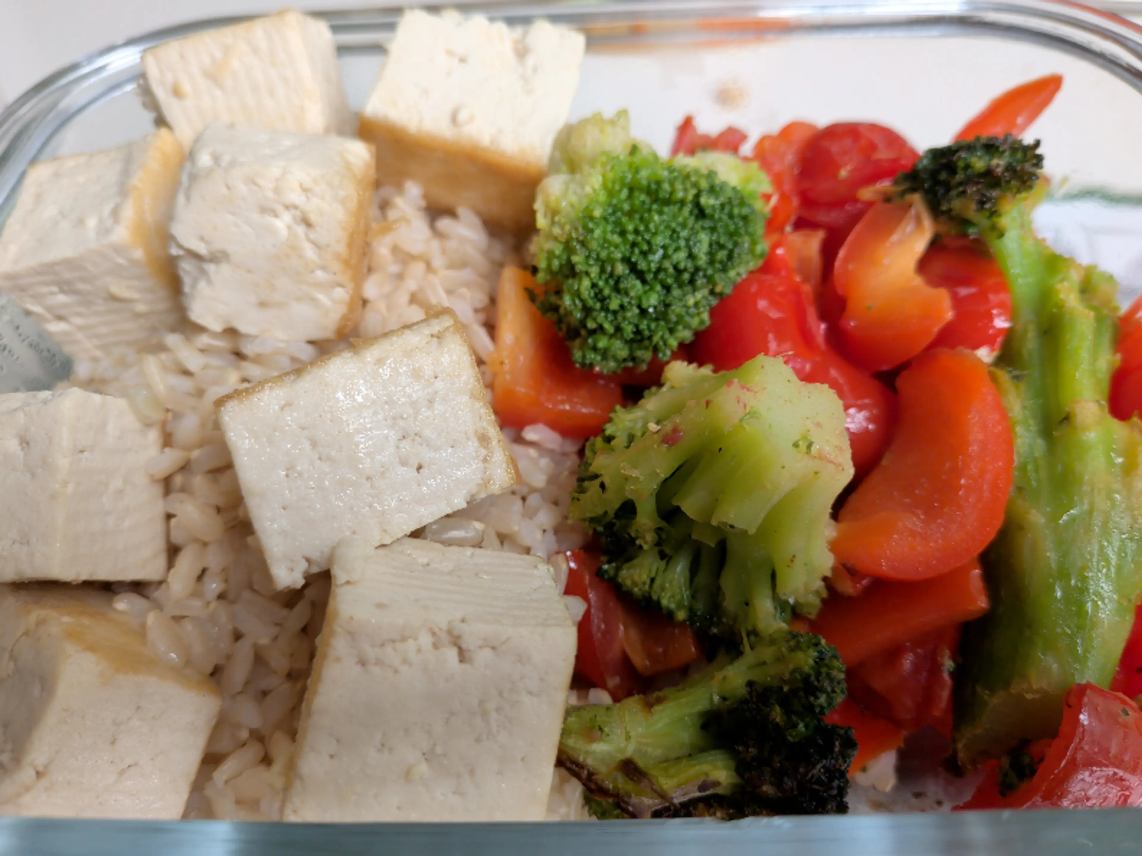 Tofu Pesto Power Bowl