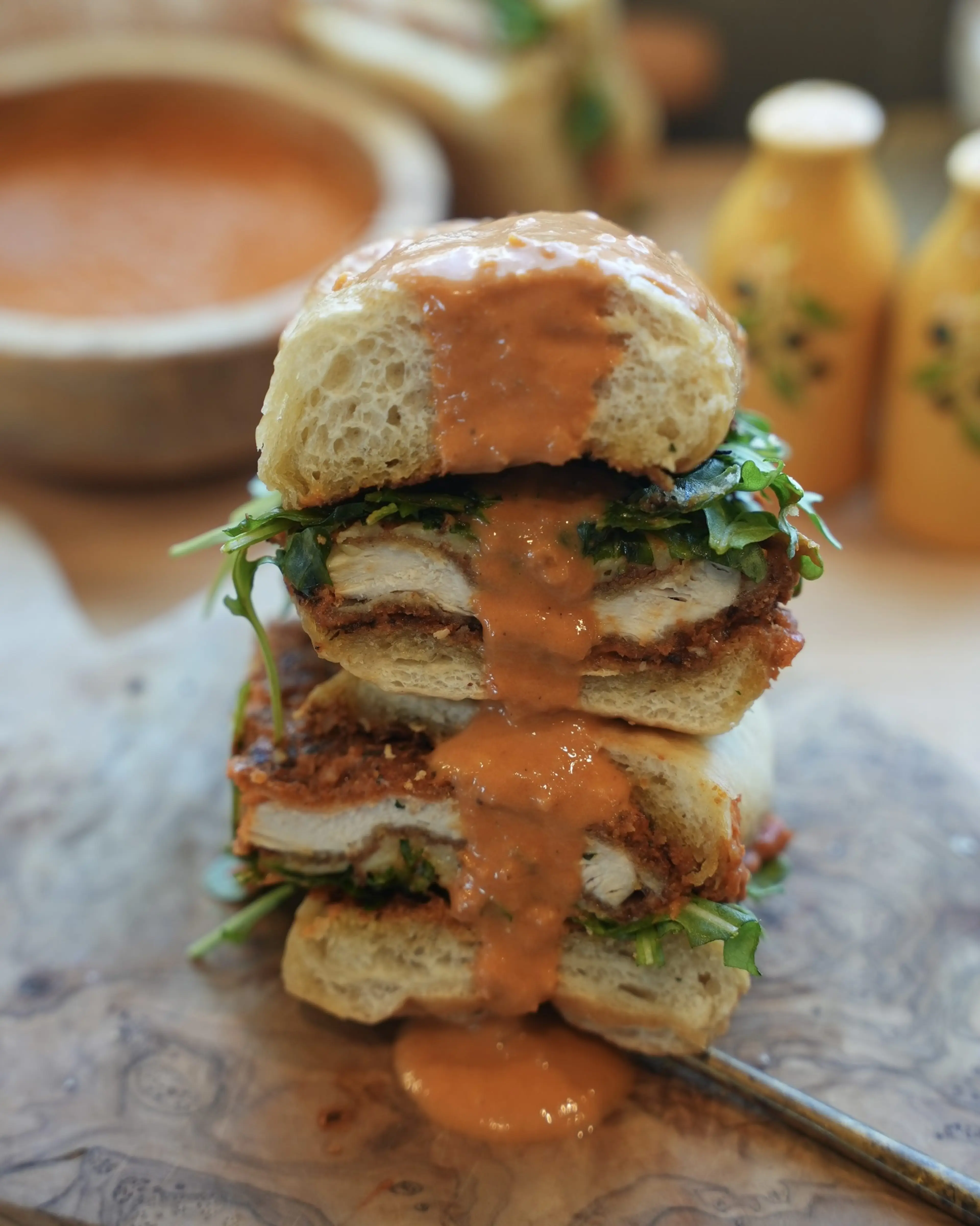 Gigi Hadid Chicken Cutlet Sandwich
