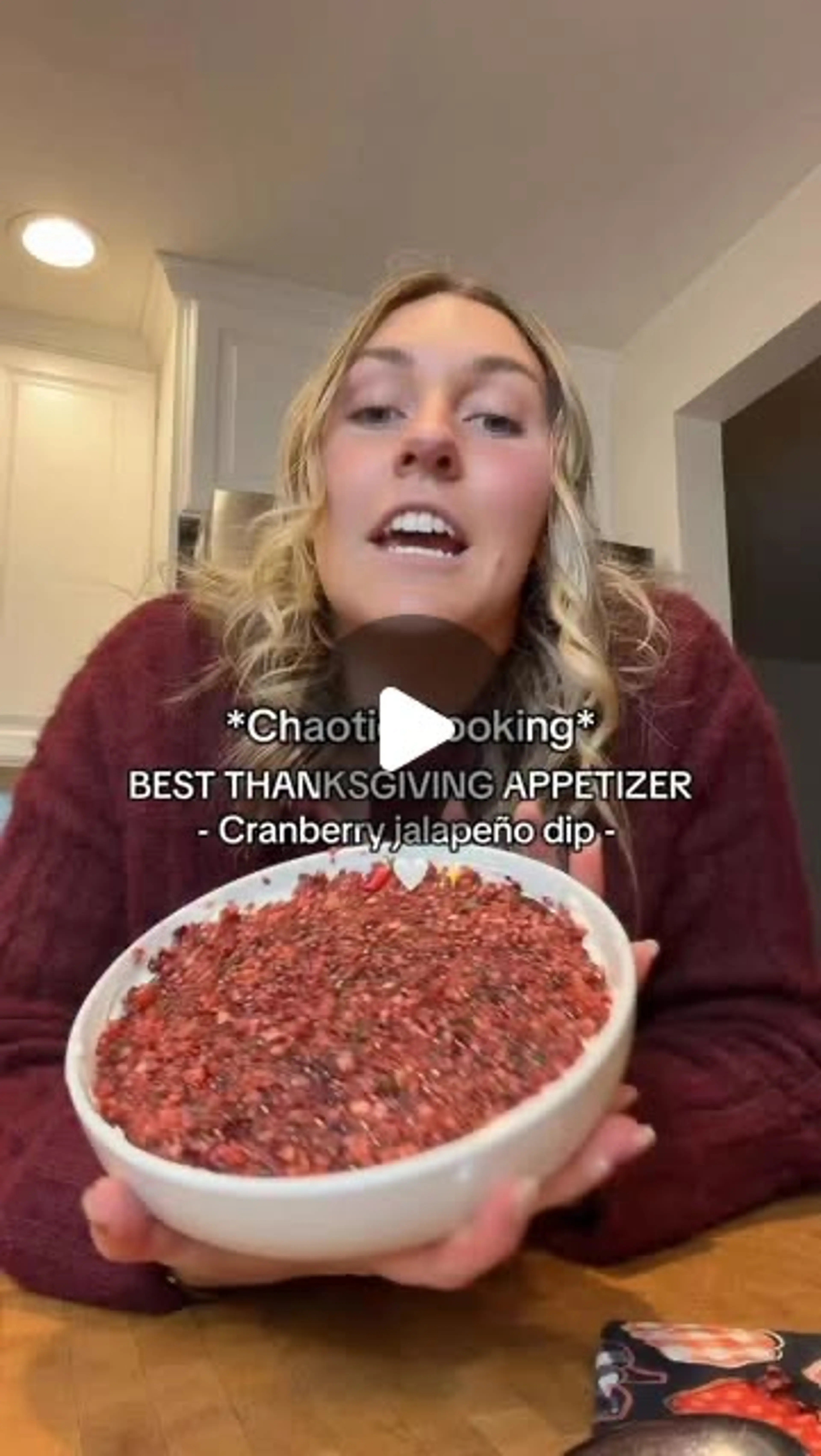 Cranberry Jalapeño Dip