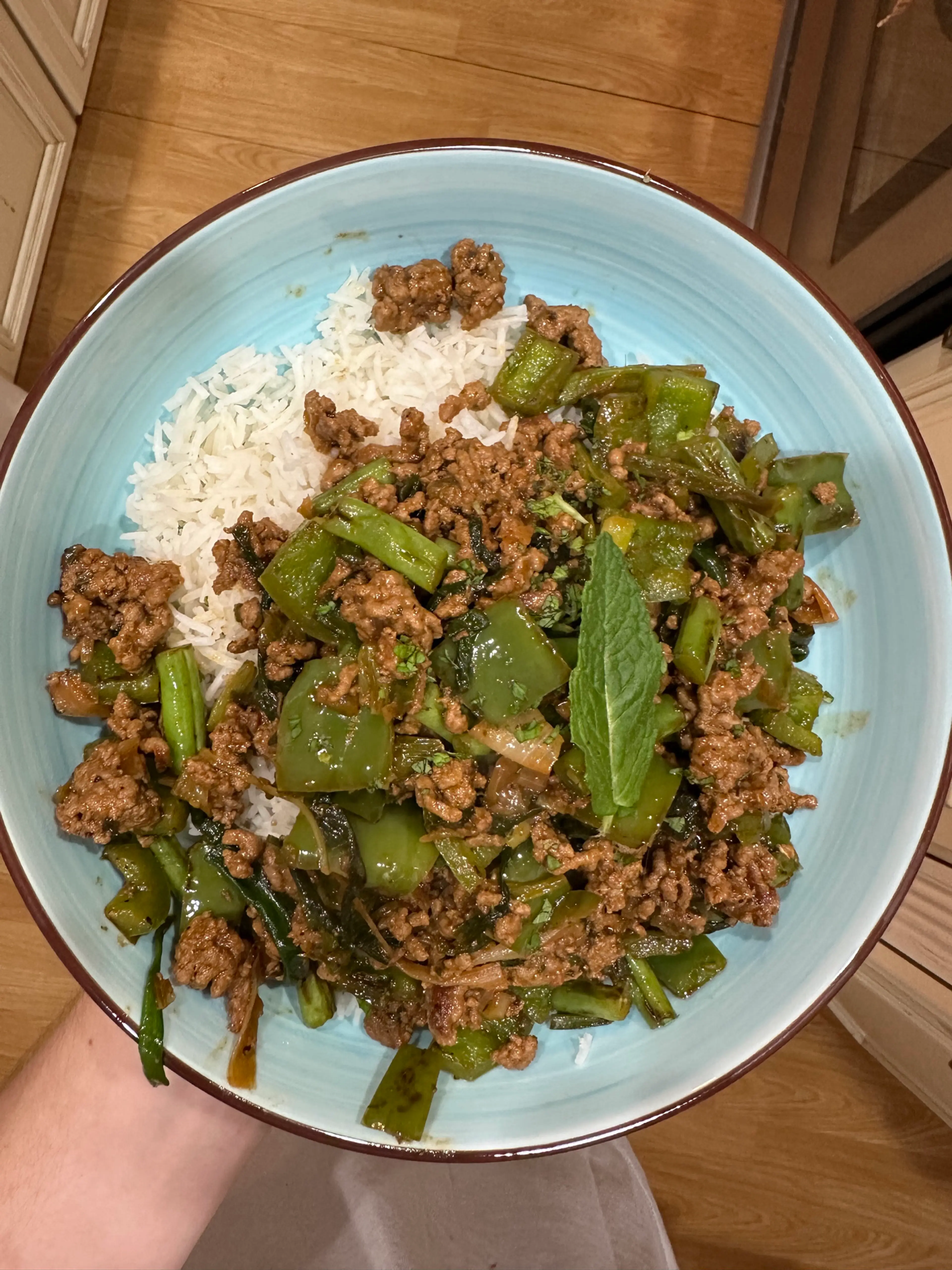 Thai-Style Ground Meat & Veg (Larb)