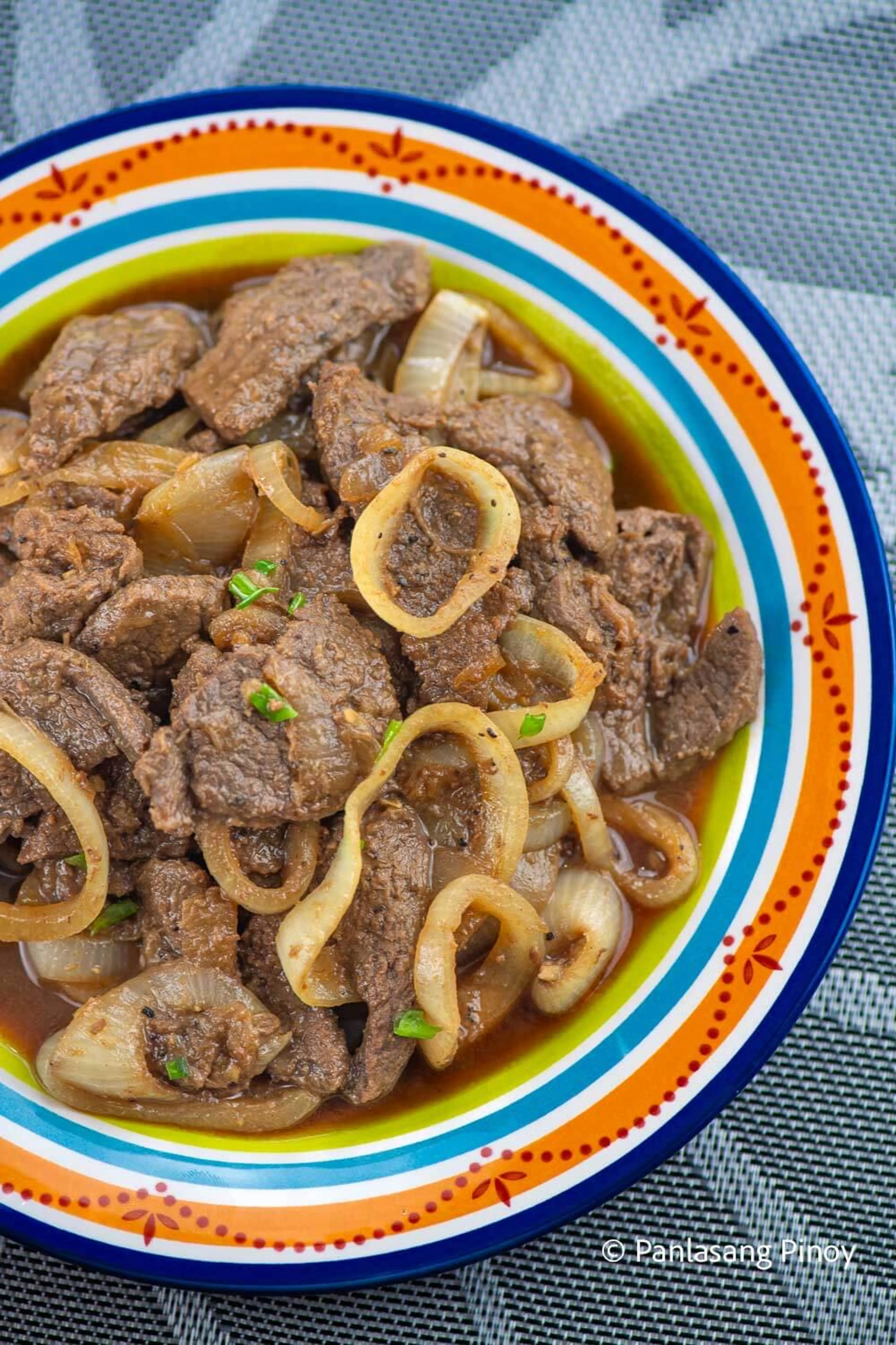 Bistek Tagalog (beefsteak) Recipe