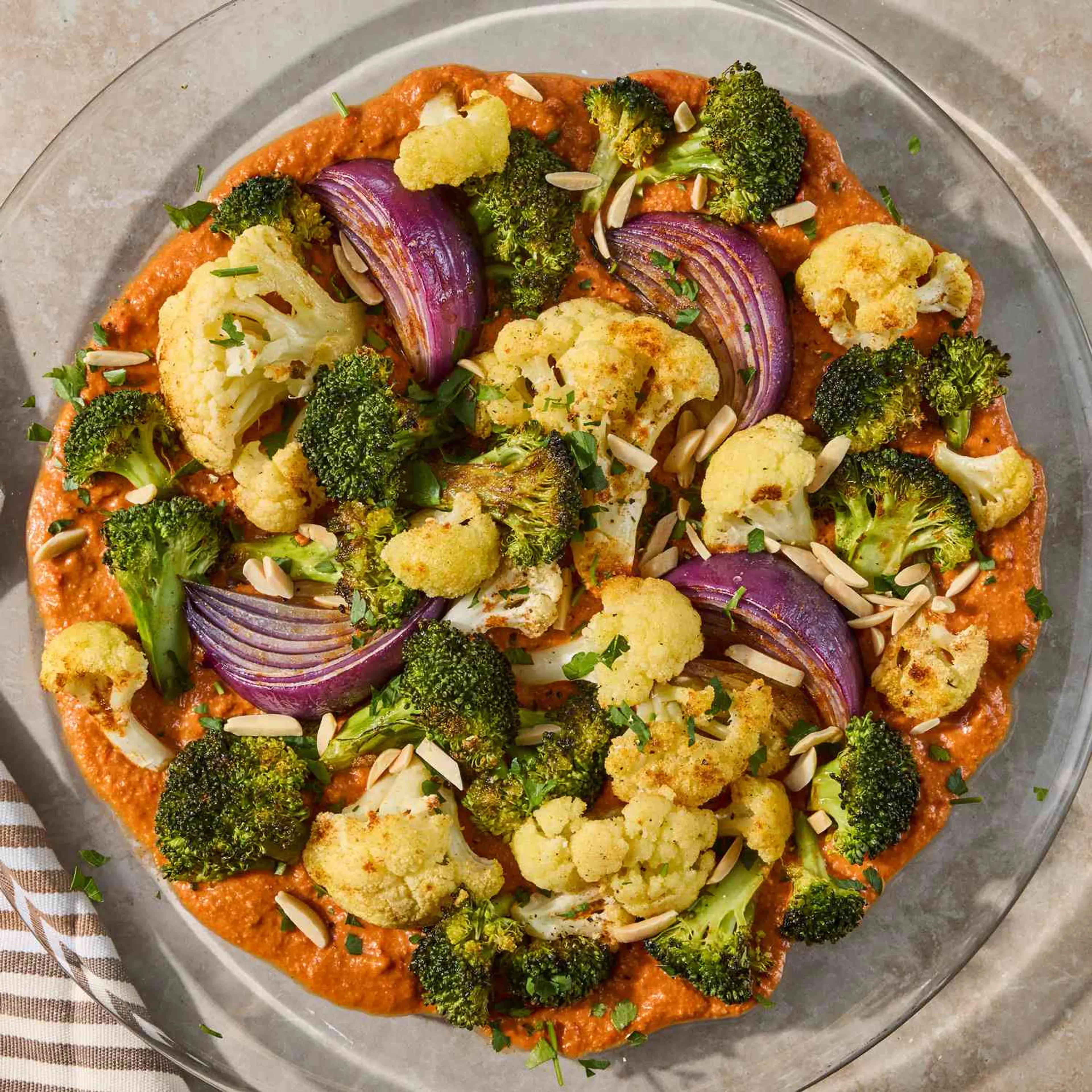 Roasted Romesco Vegetables