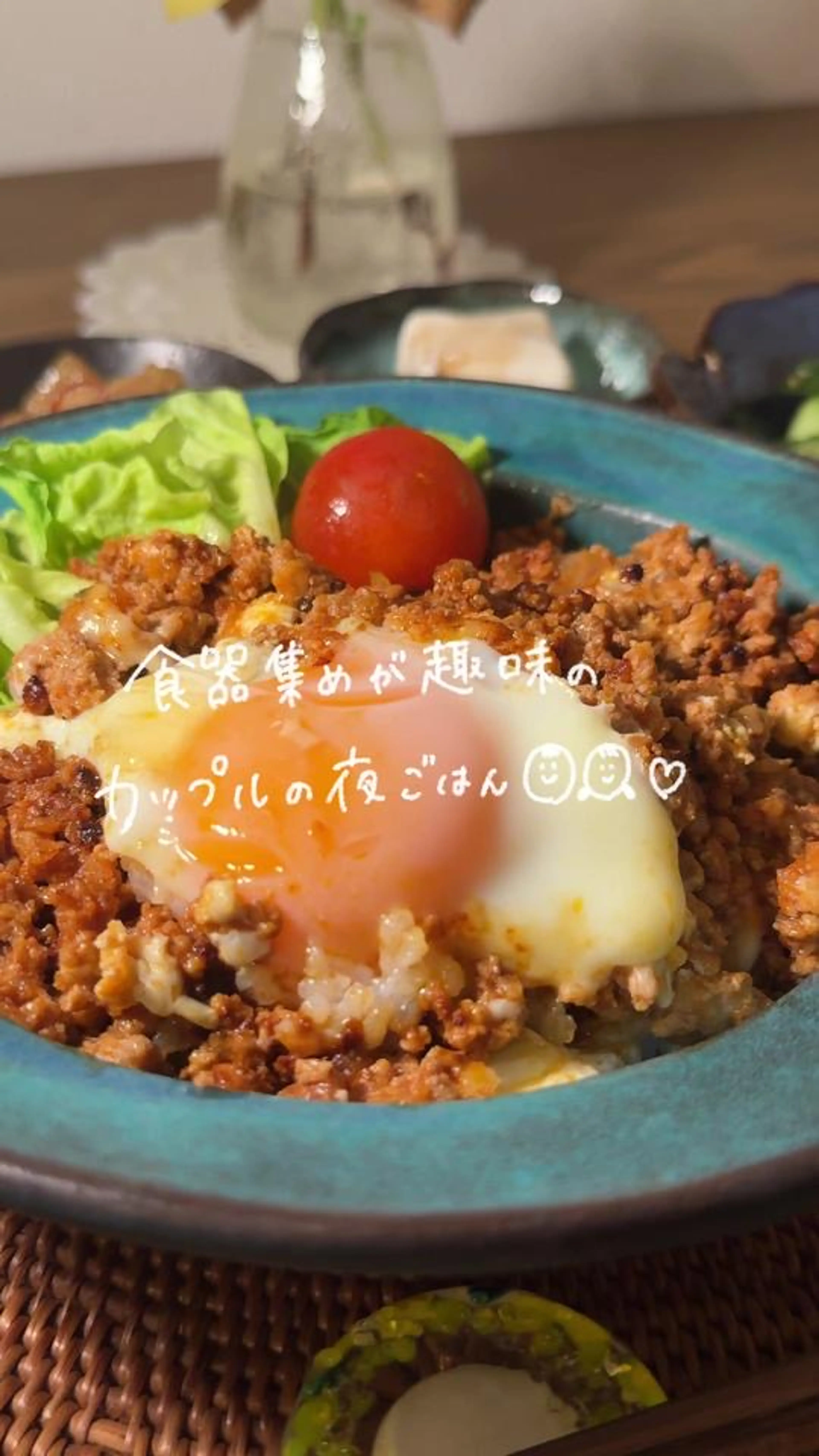 まるめない！なんちゃってロコモコ丼