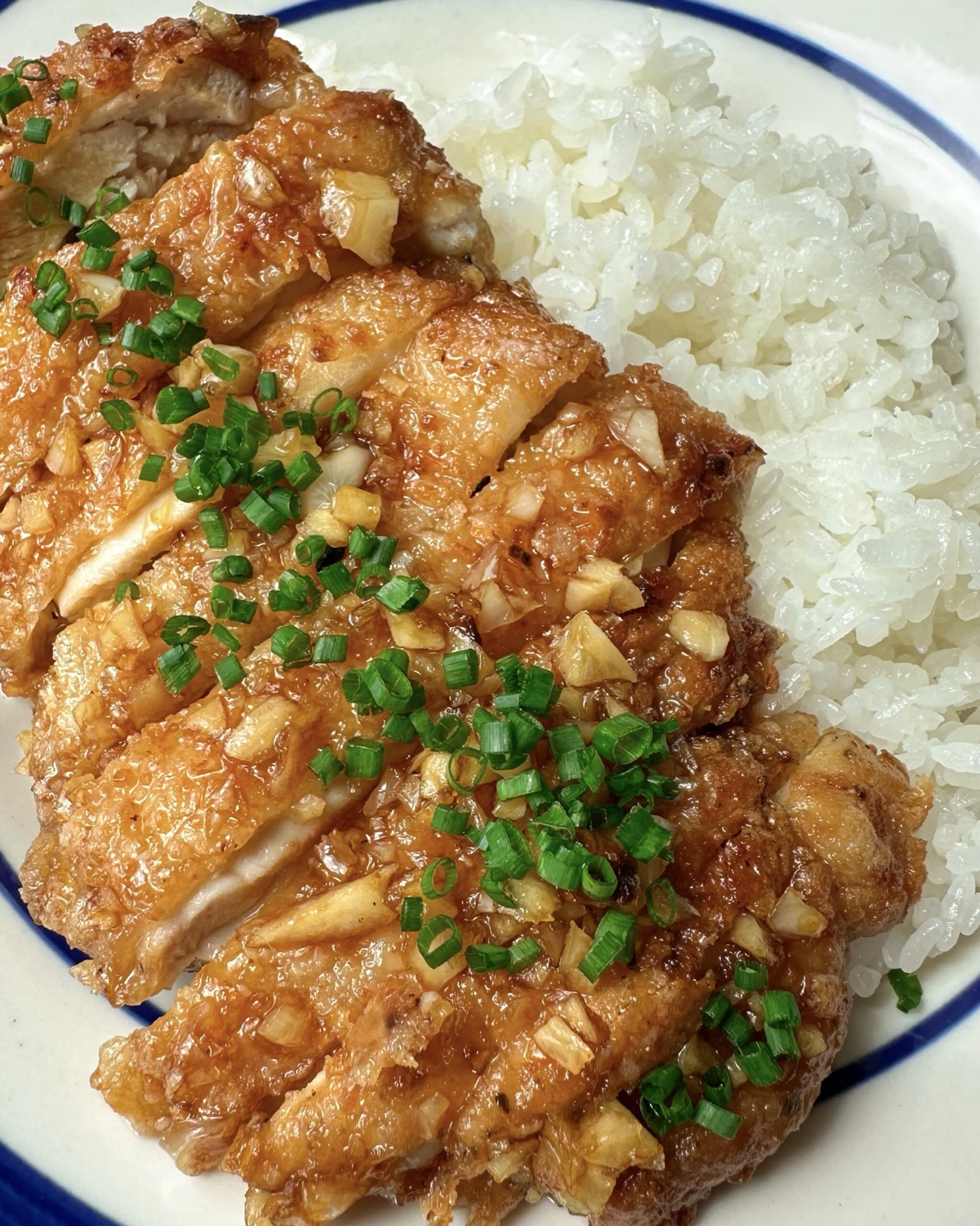 Crispy Honey Garlic Chicken