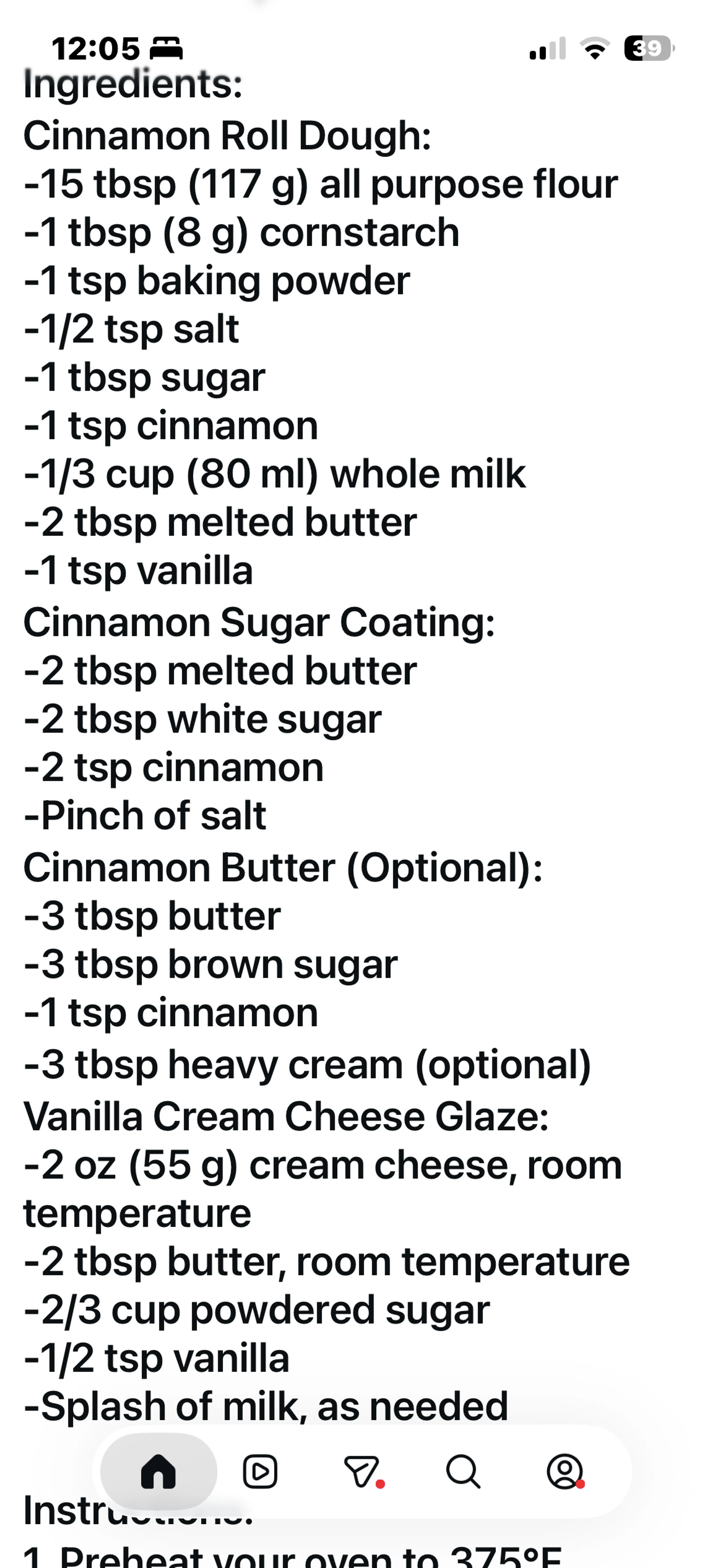 Cinnamon Roll Bites