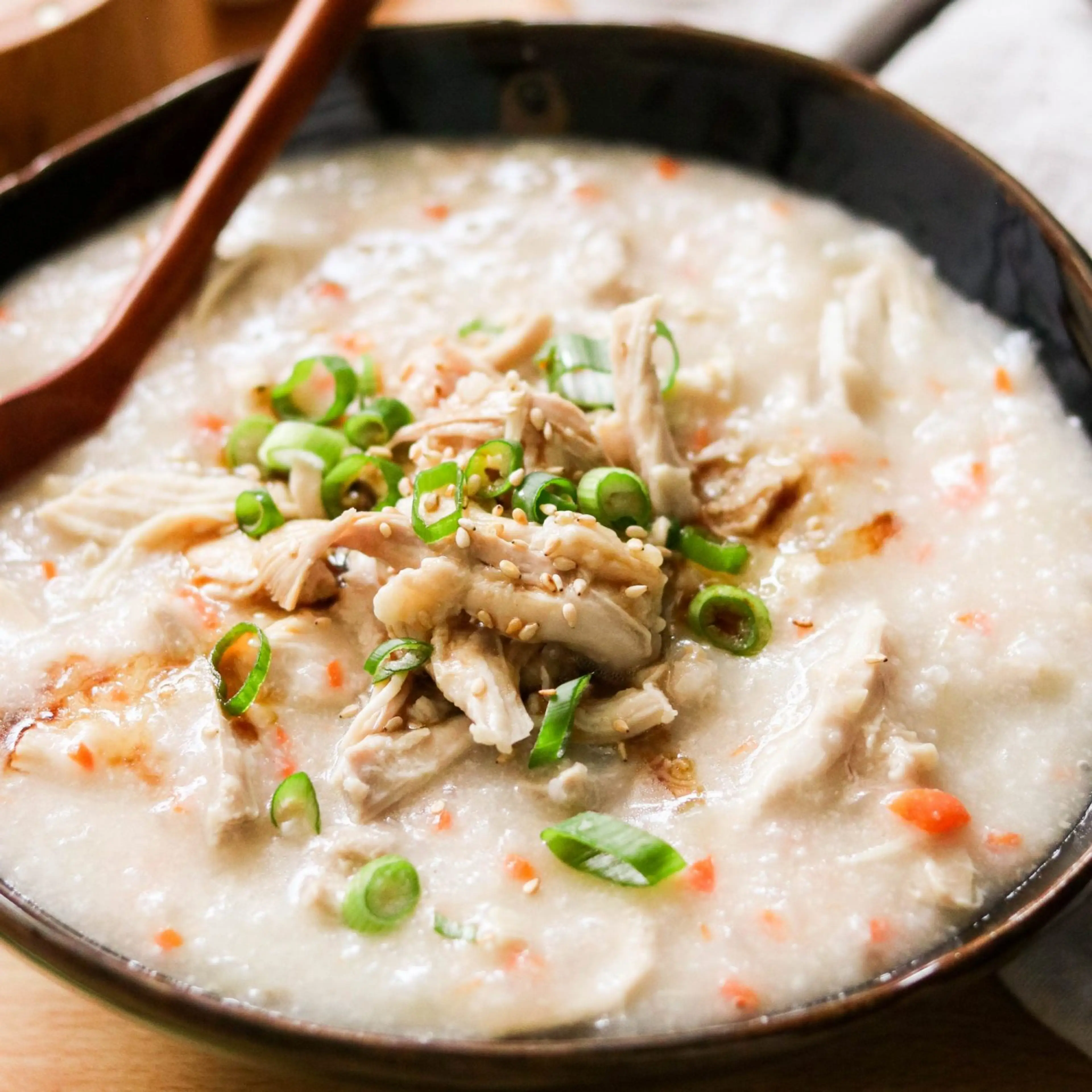 30-Minute Dak Juk | Korean Rice Porridge with Chicken