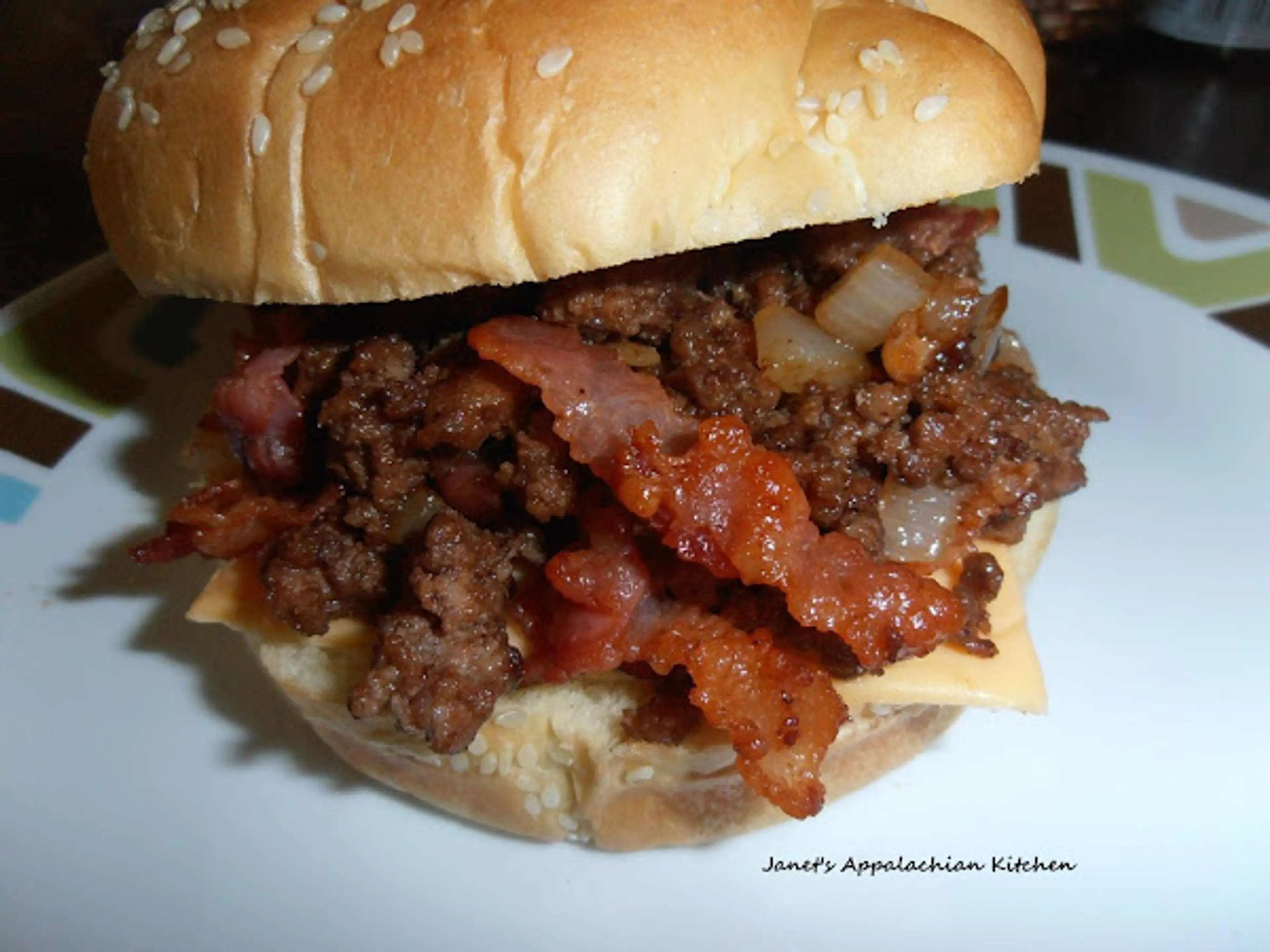 BBQ & Bacon Loose Meat Sandwich