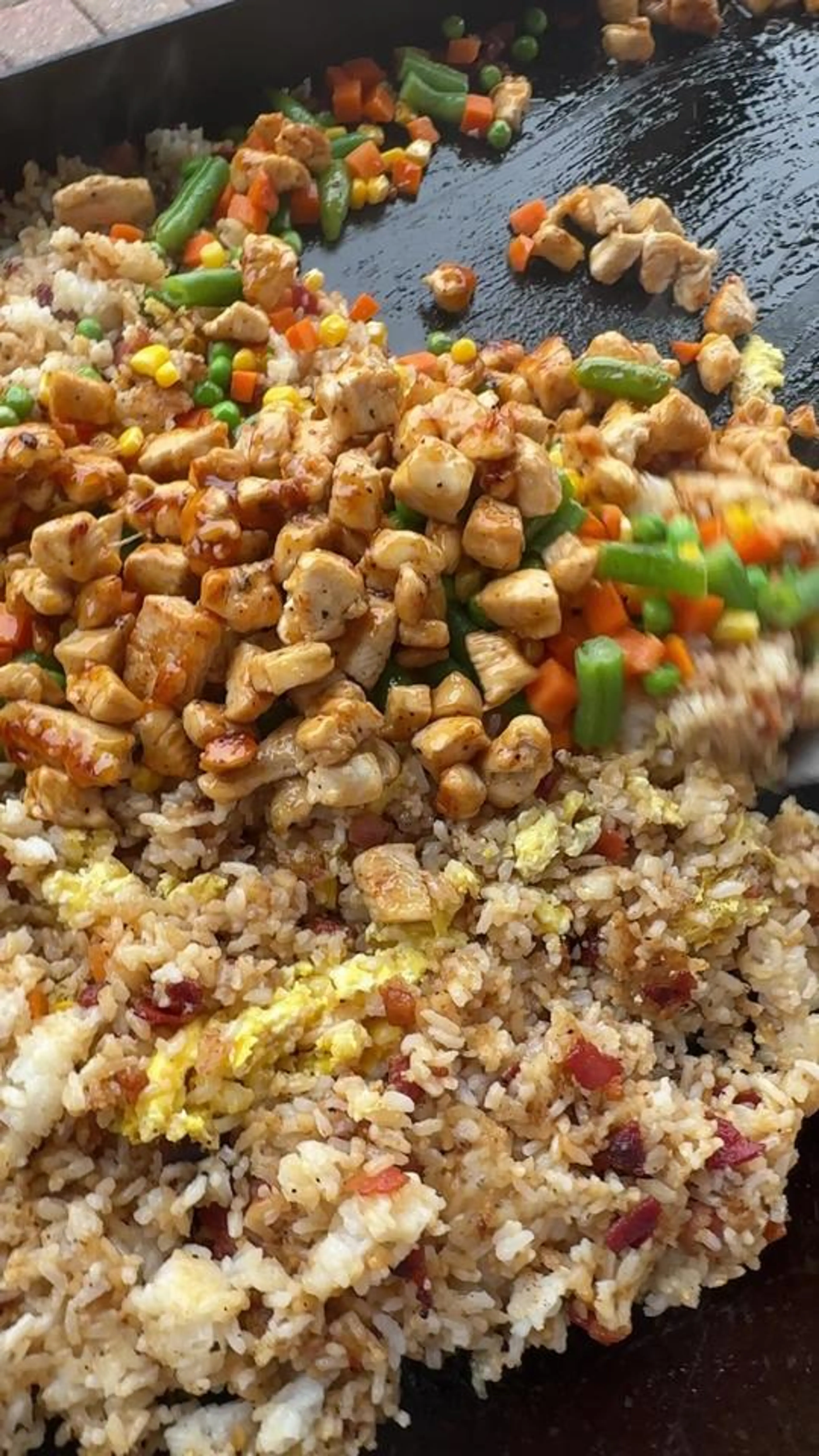 Easy Chicken and Bacon Fried Rice Is My Family’s Favorite Gr