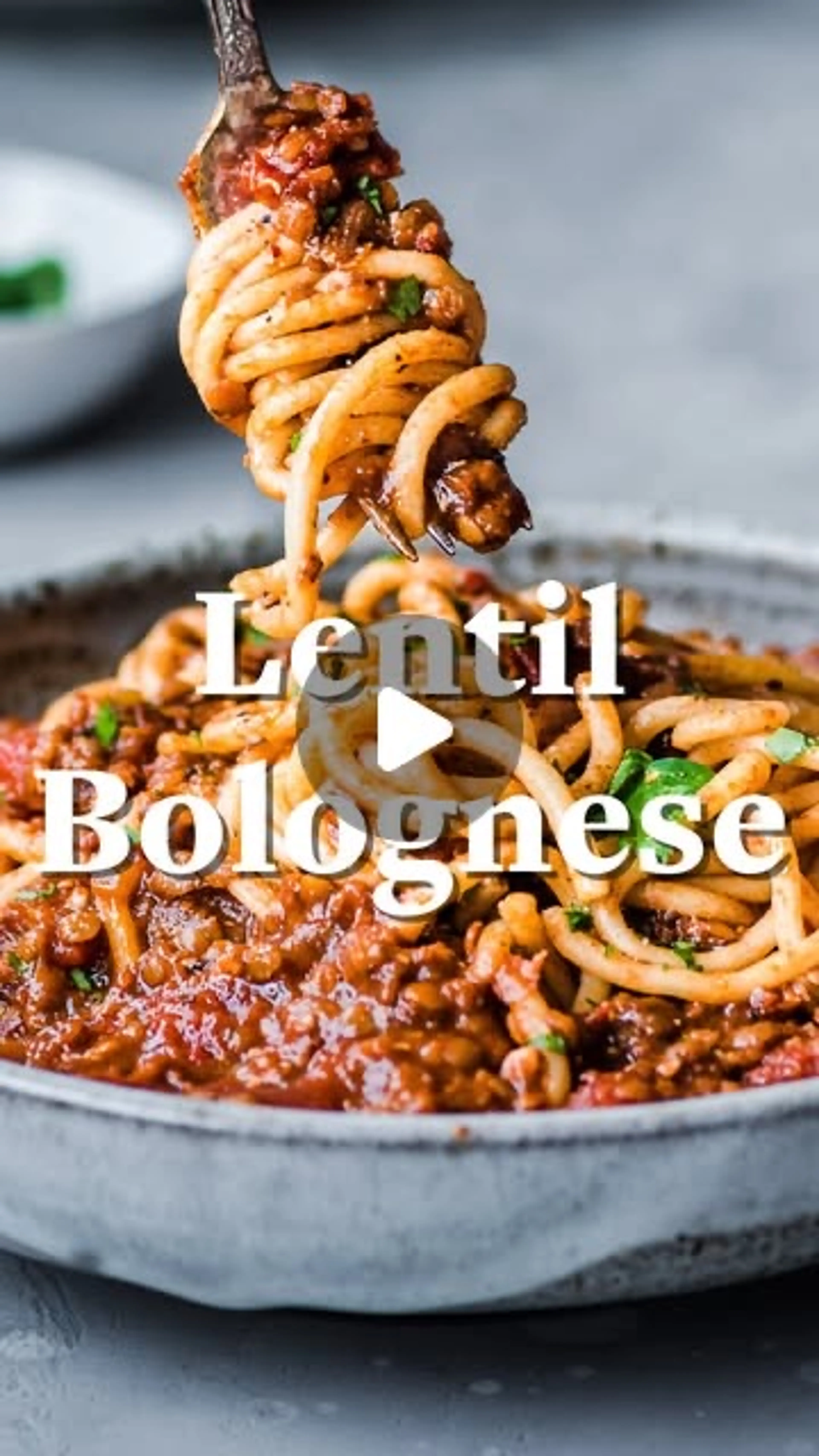Lentil Bolognese! Surprisingly Rich and Meaty, Super Comfort