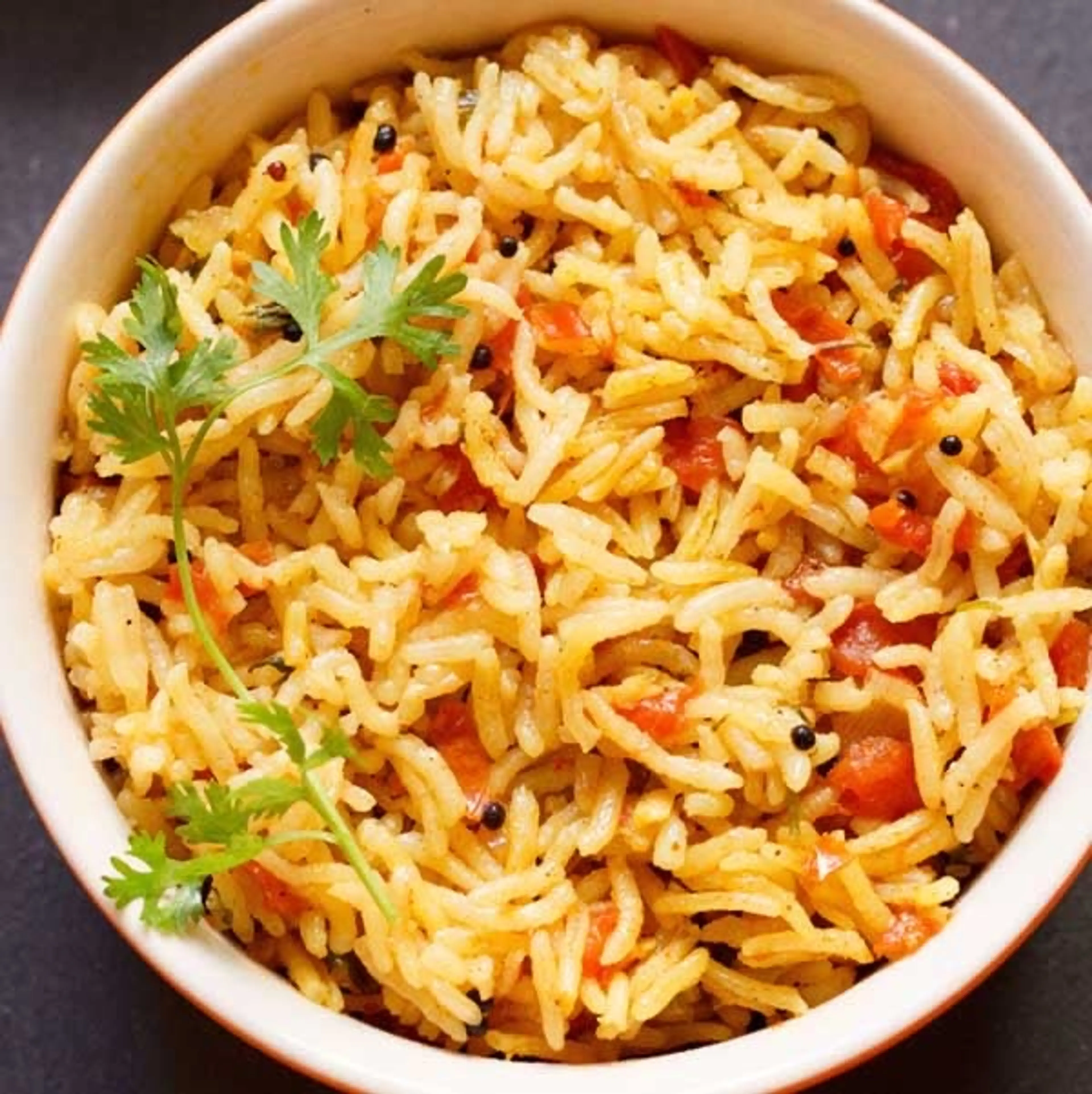 Tomato Rice - South Indian Thakkali Sadam