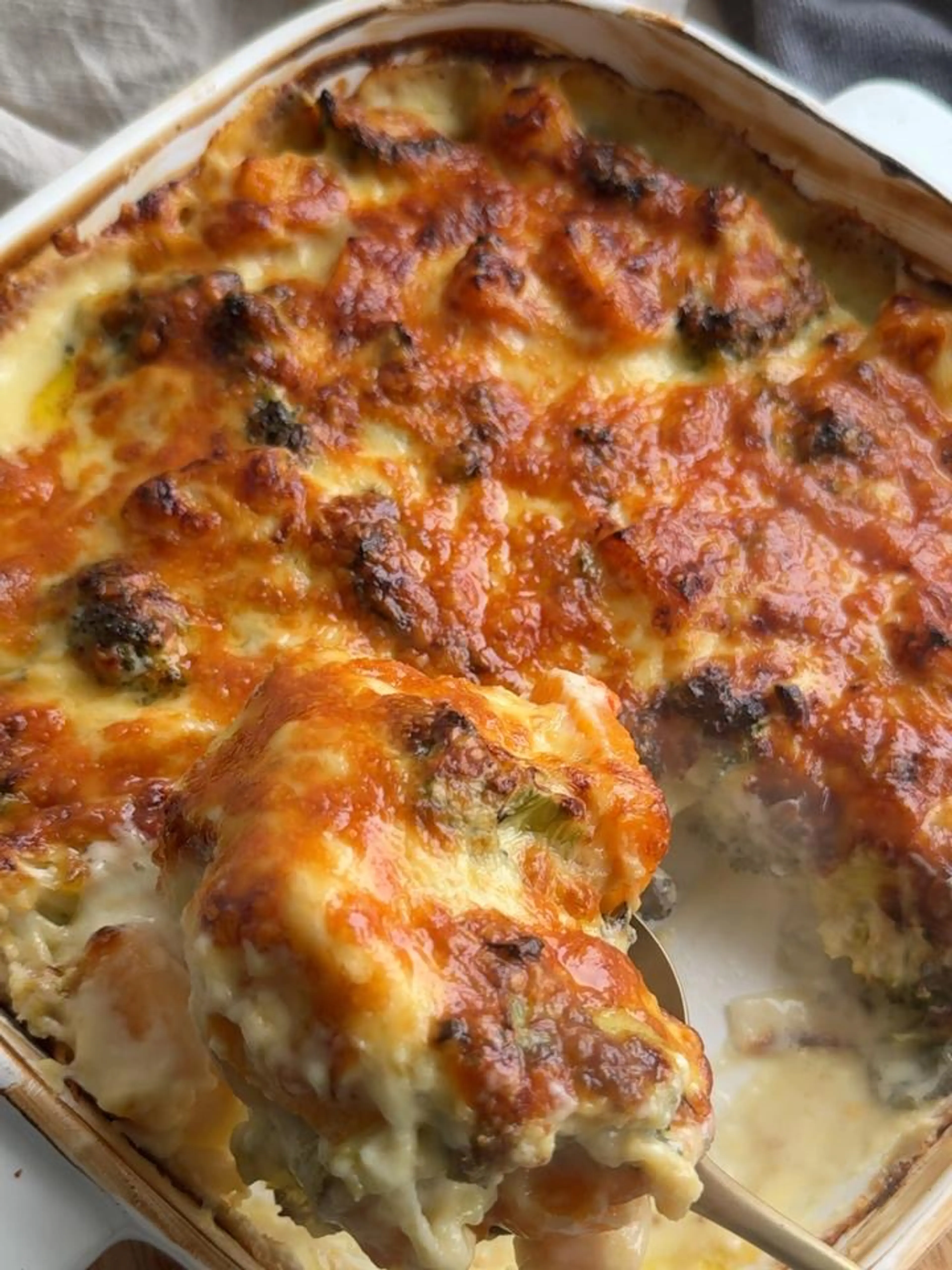 Cheesy Autumn Vegetable Bake
