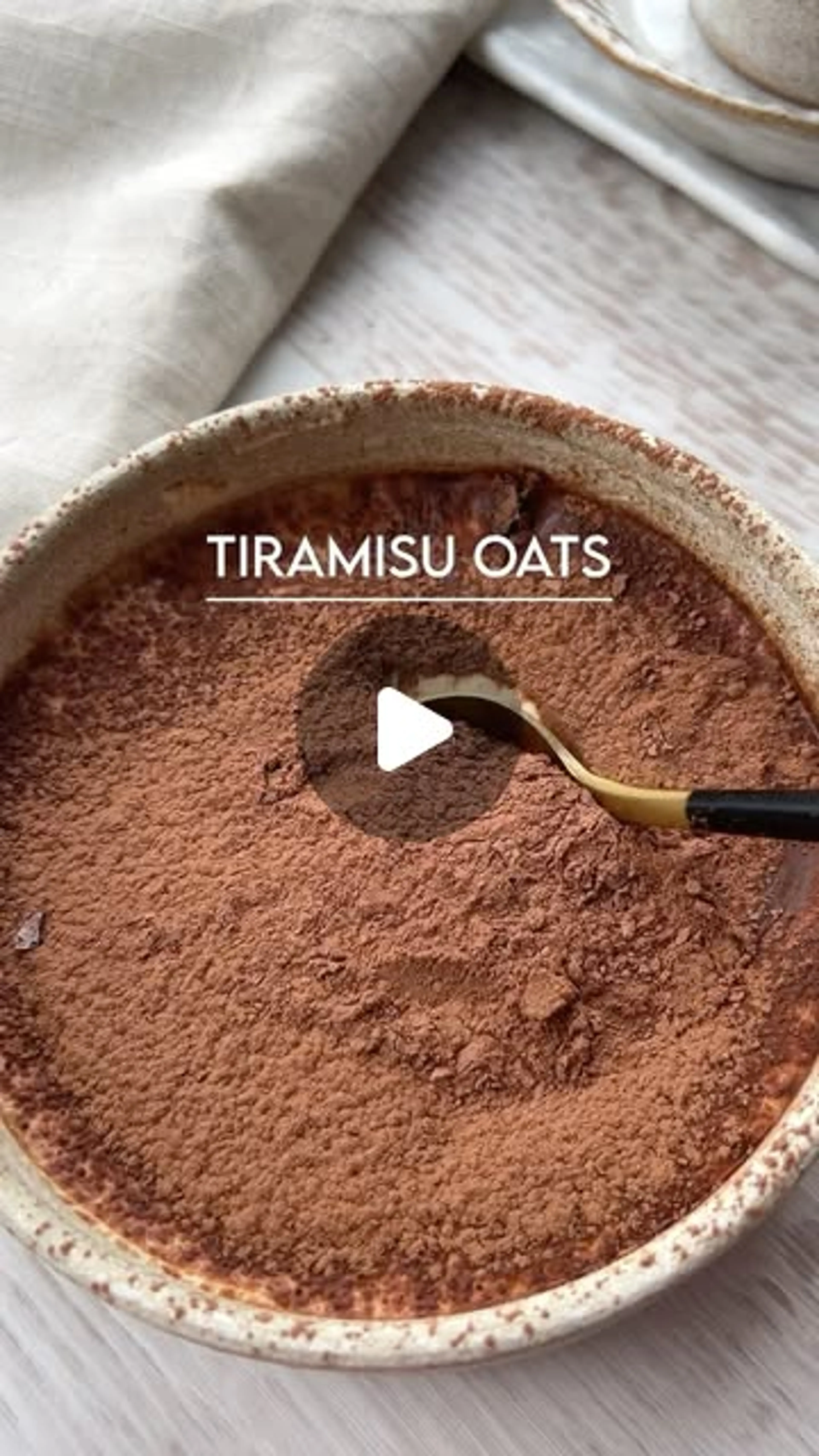 Tiramisu Oats