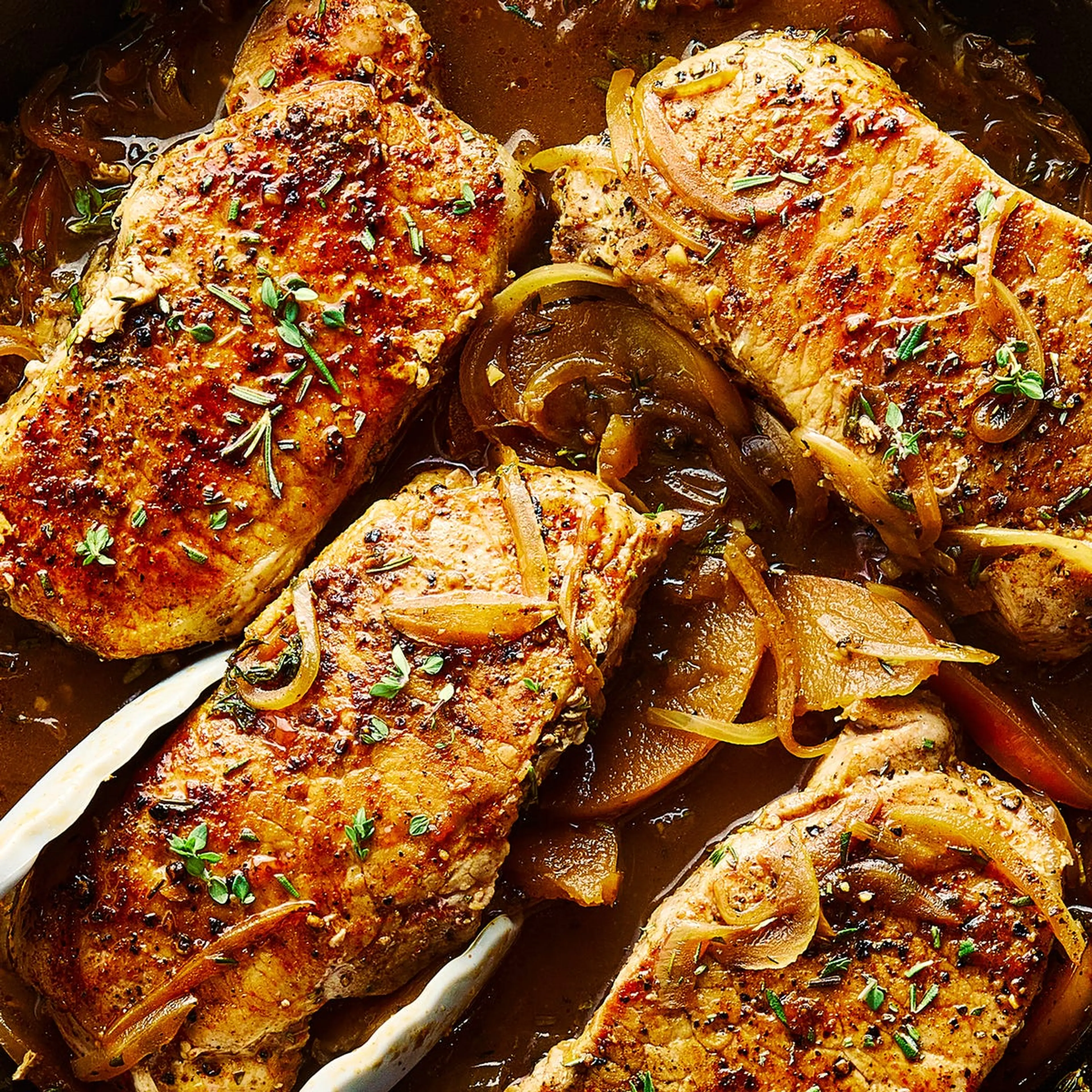 Pork Chops With Apples