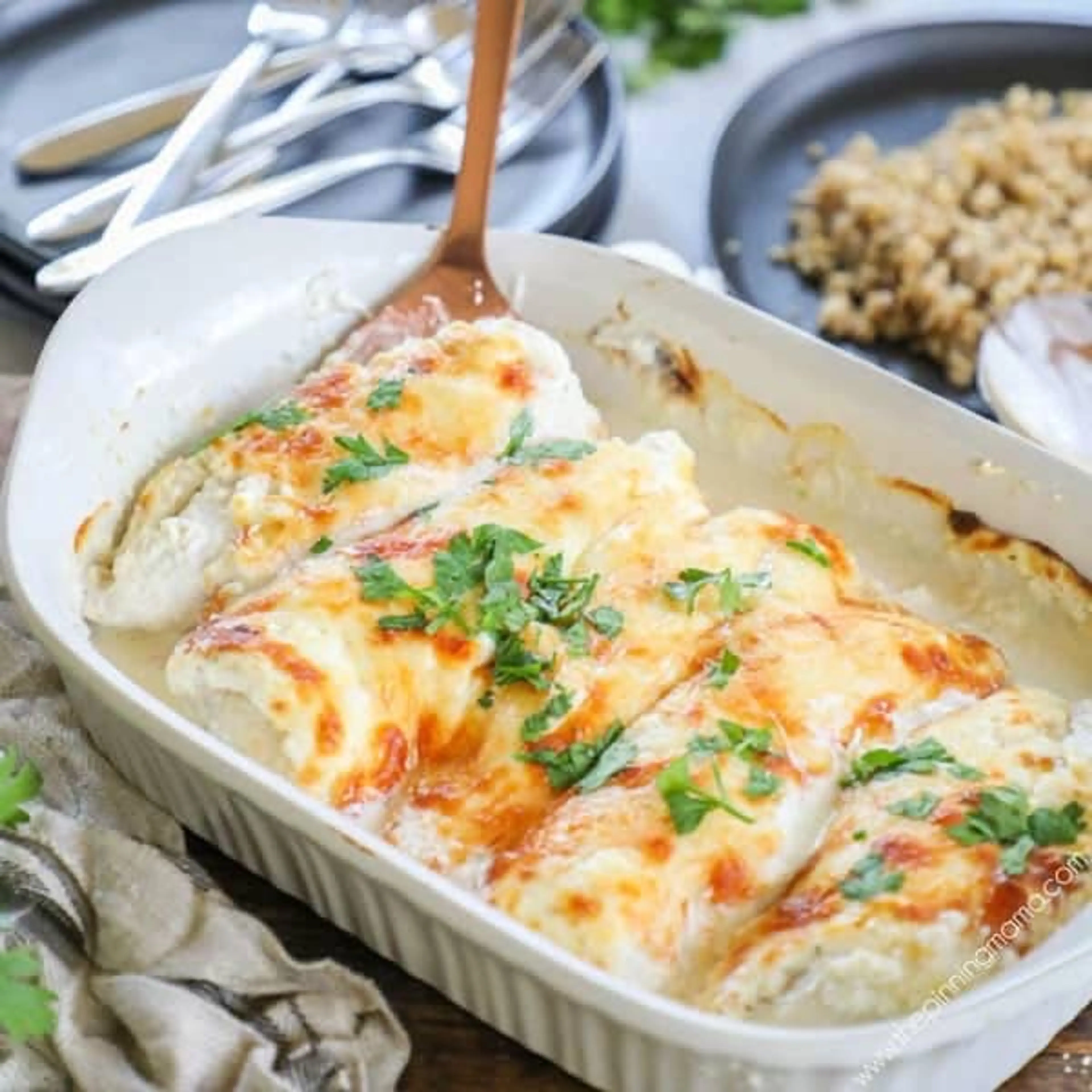 Garlic Parmesan Baked Chicken