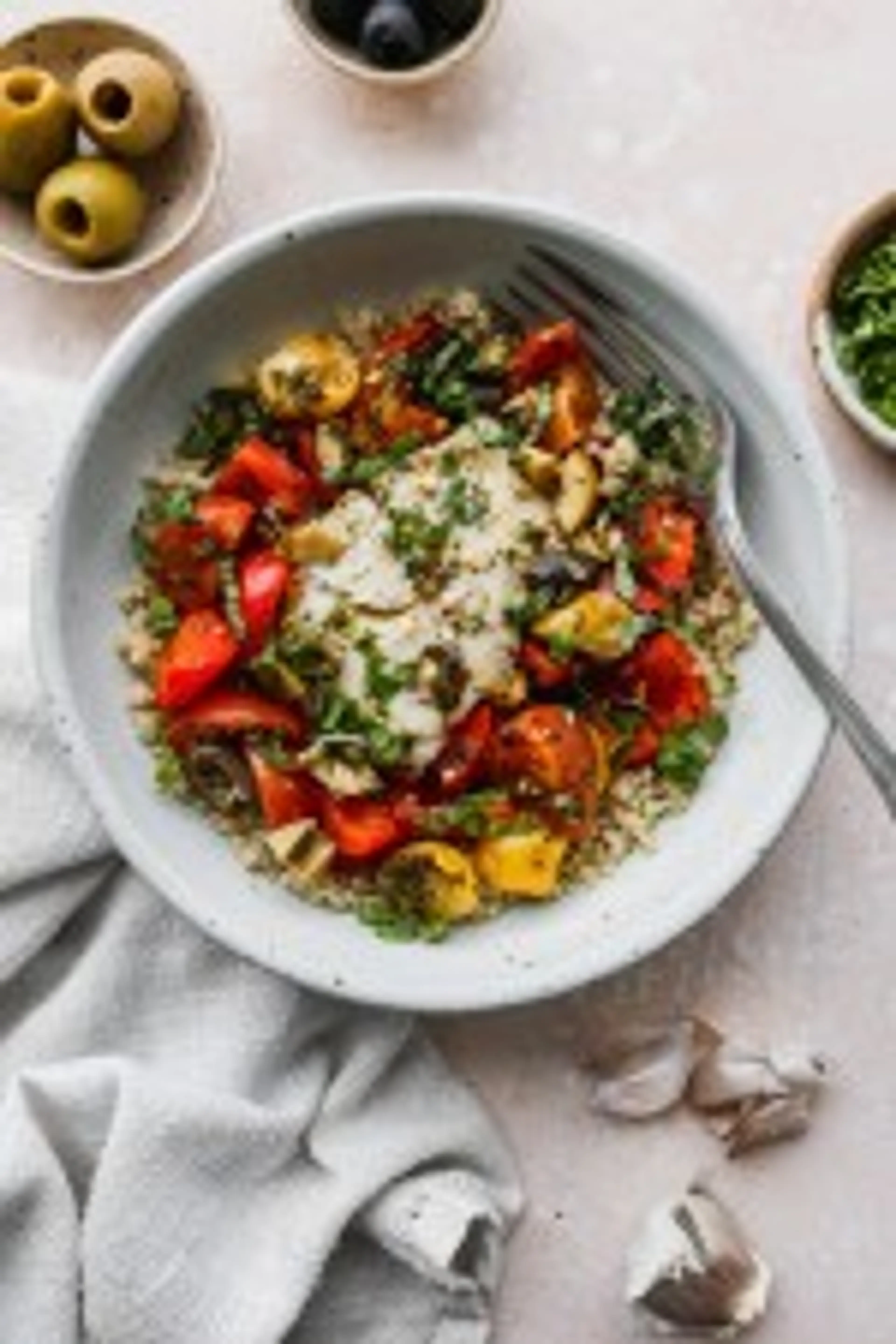 Mediterranean Baked Black Cod (Sablefish)