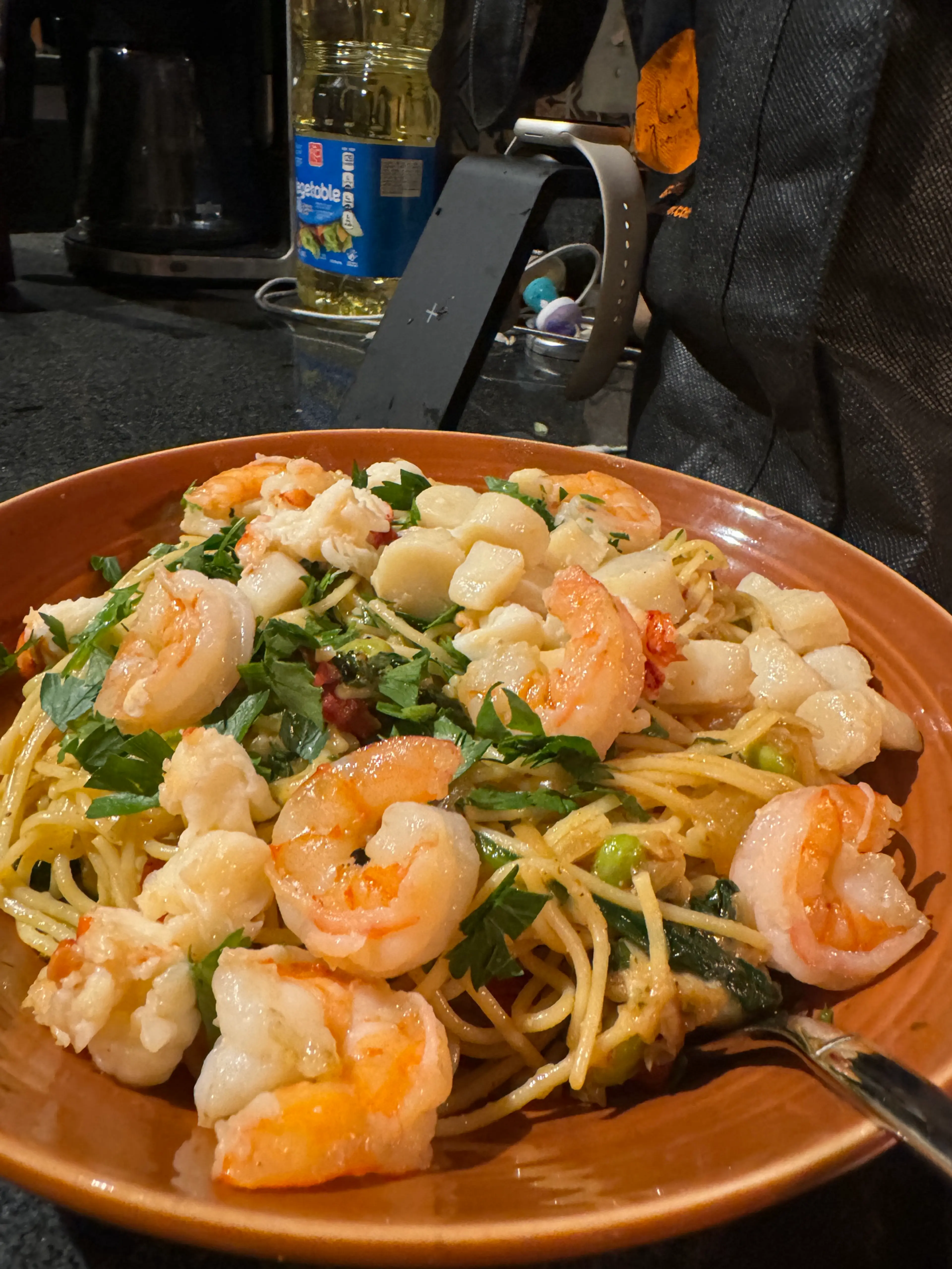 Garlic Butter & White Wine Pasta