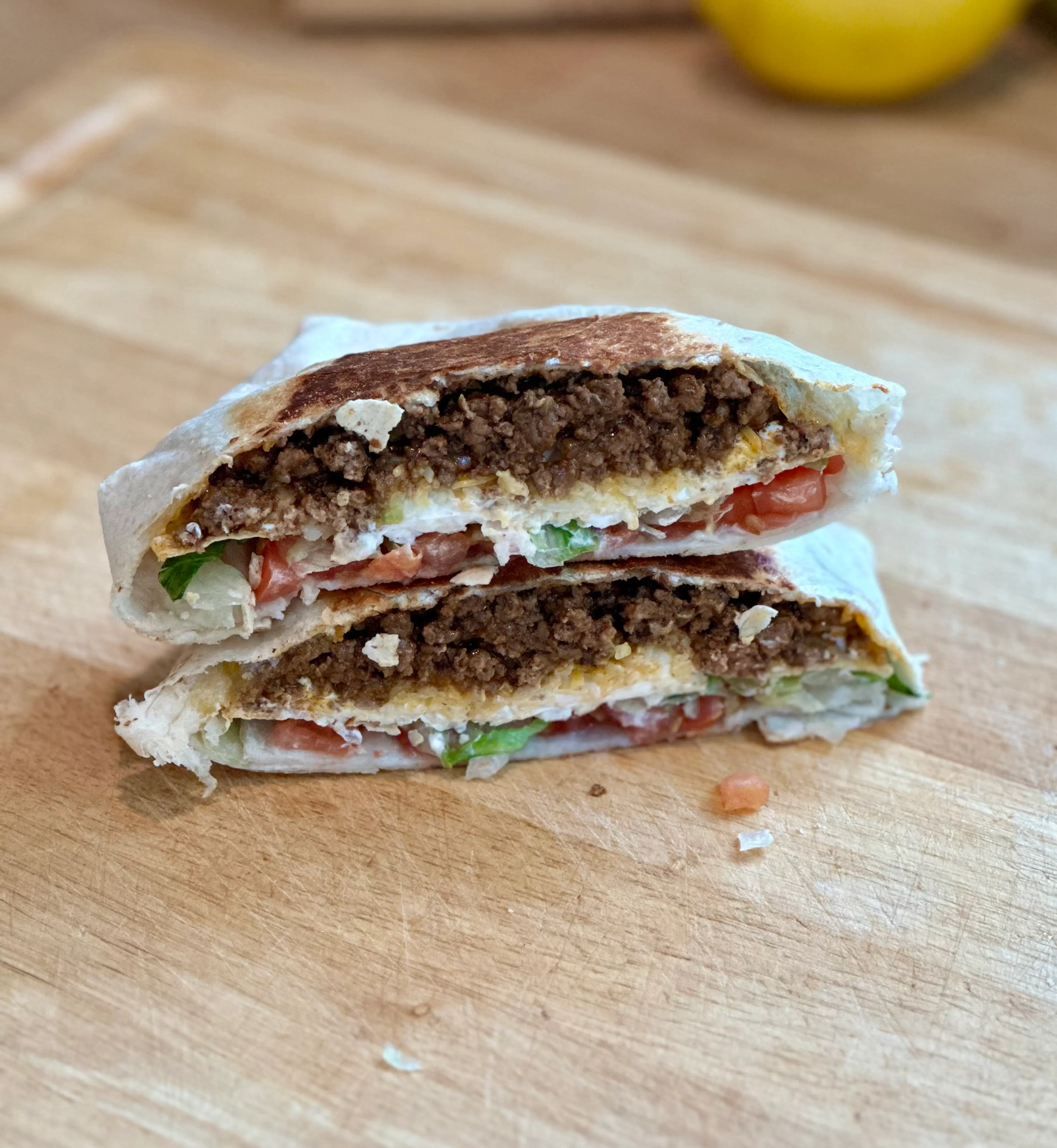 Healthified Crunchwrap Supreme
