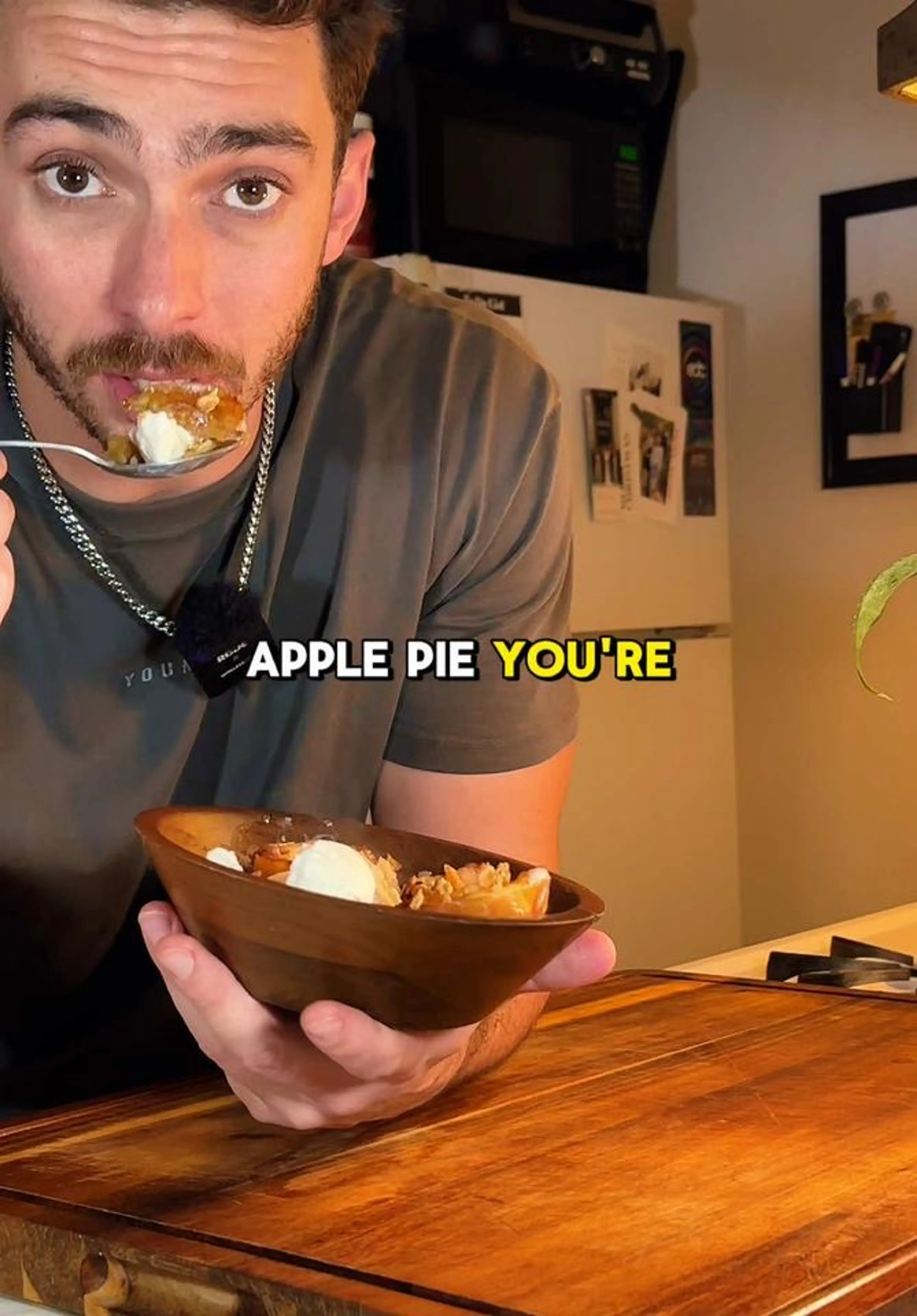 Air-fried Honey Apple