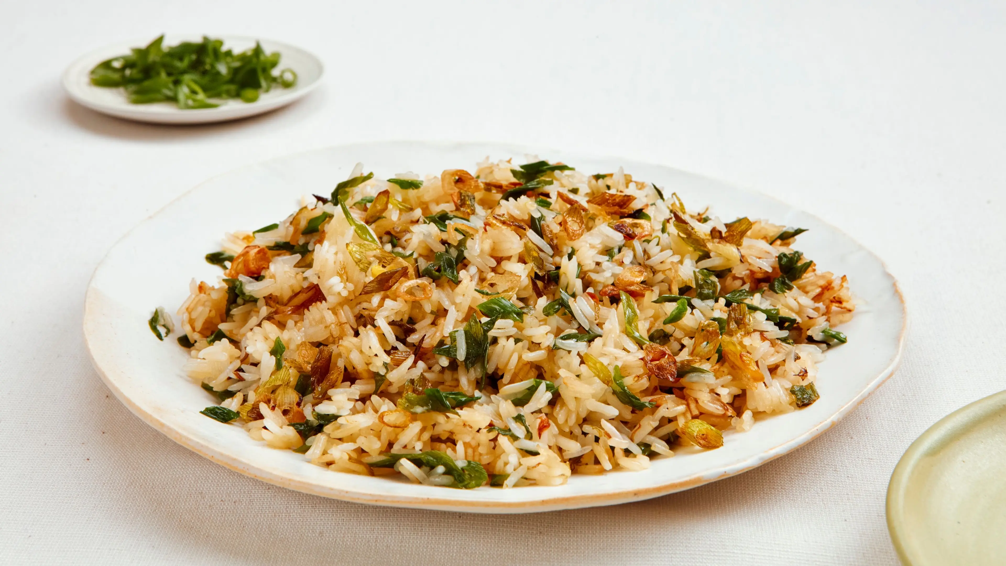 Scallion-Speckled Rice