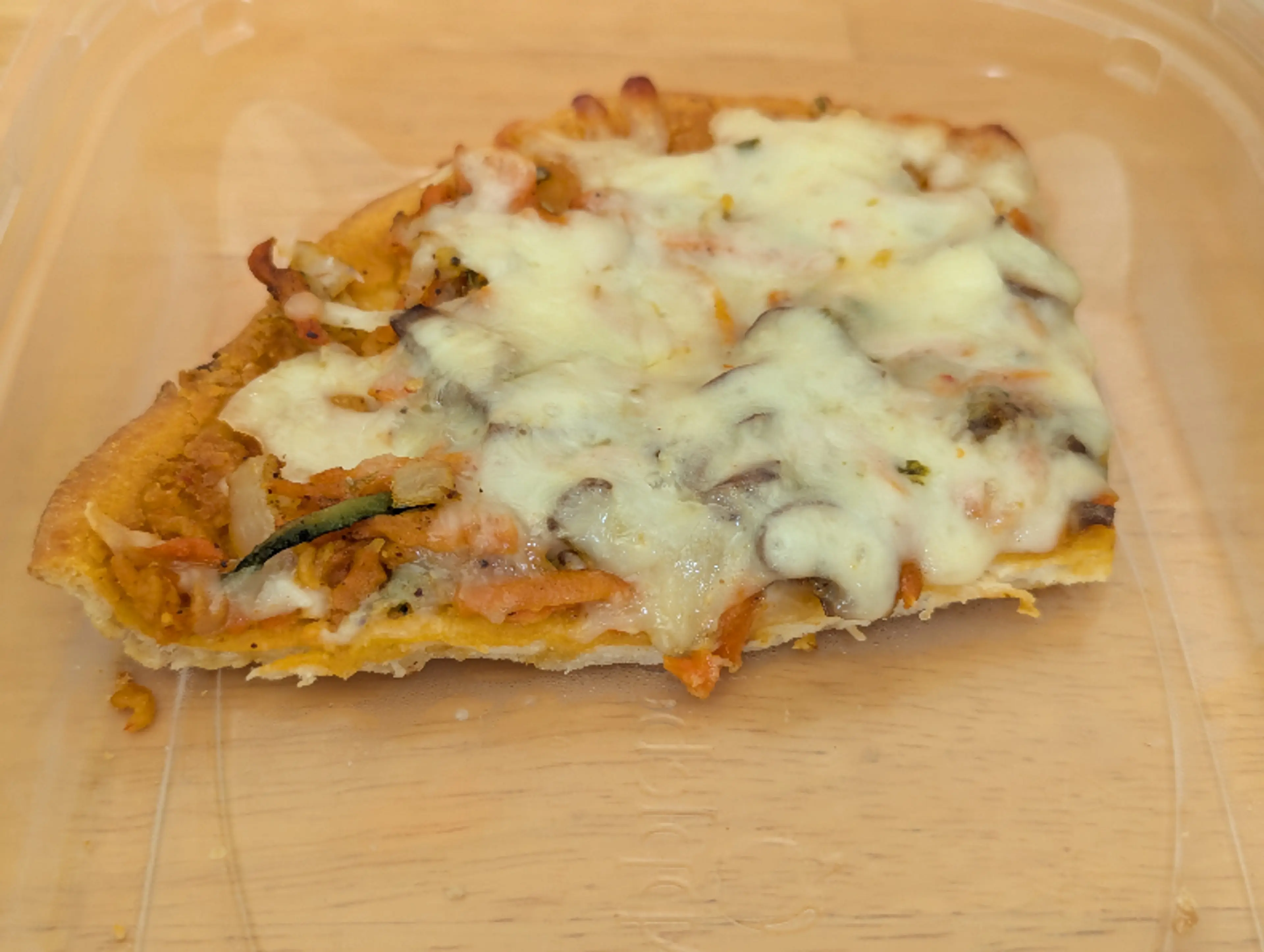 Naan Bread Spicy Hummus Pizza