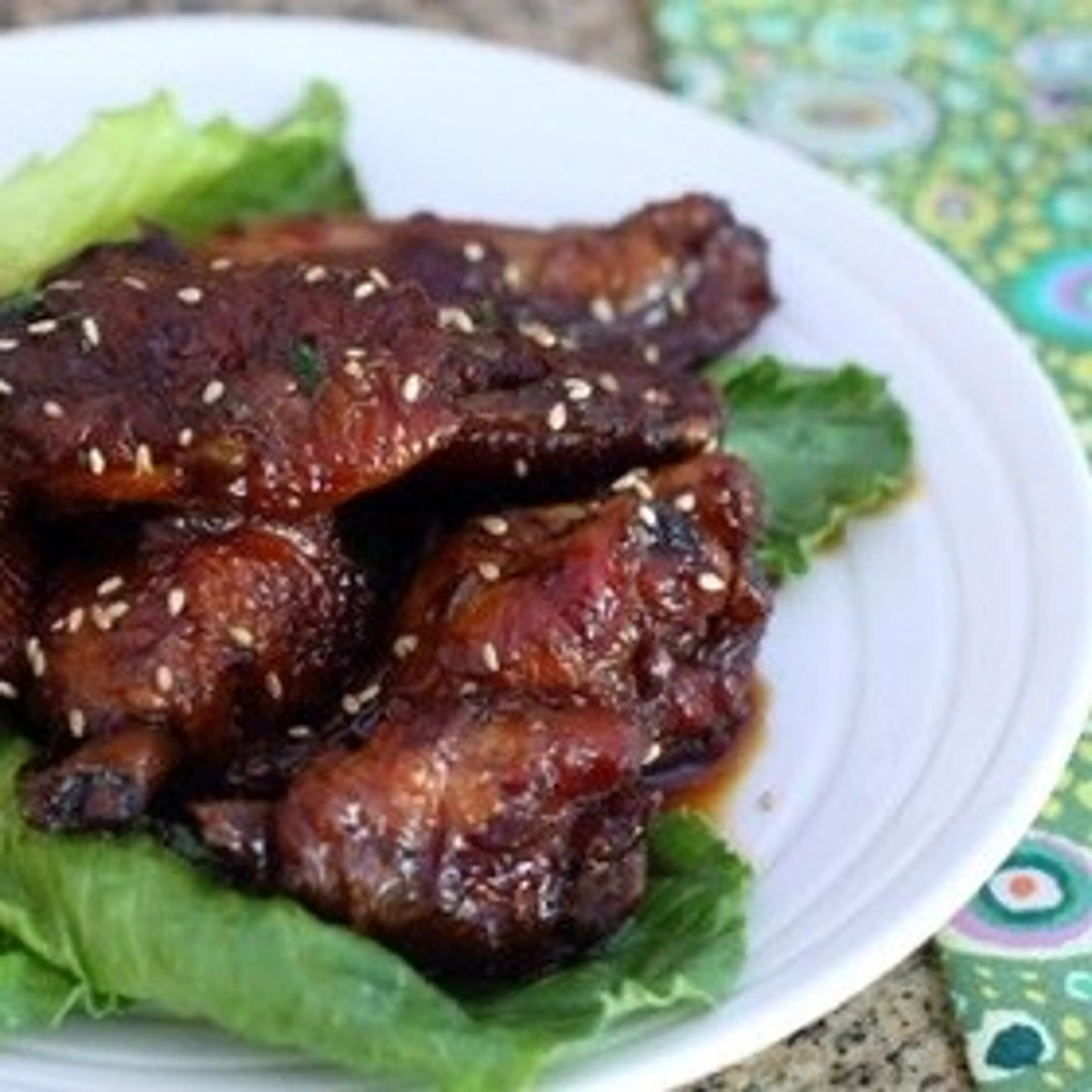Slow Cooker Teriyaki Chicken Wings