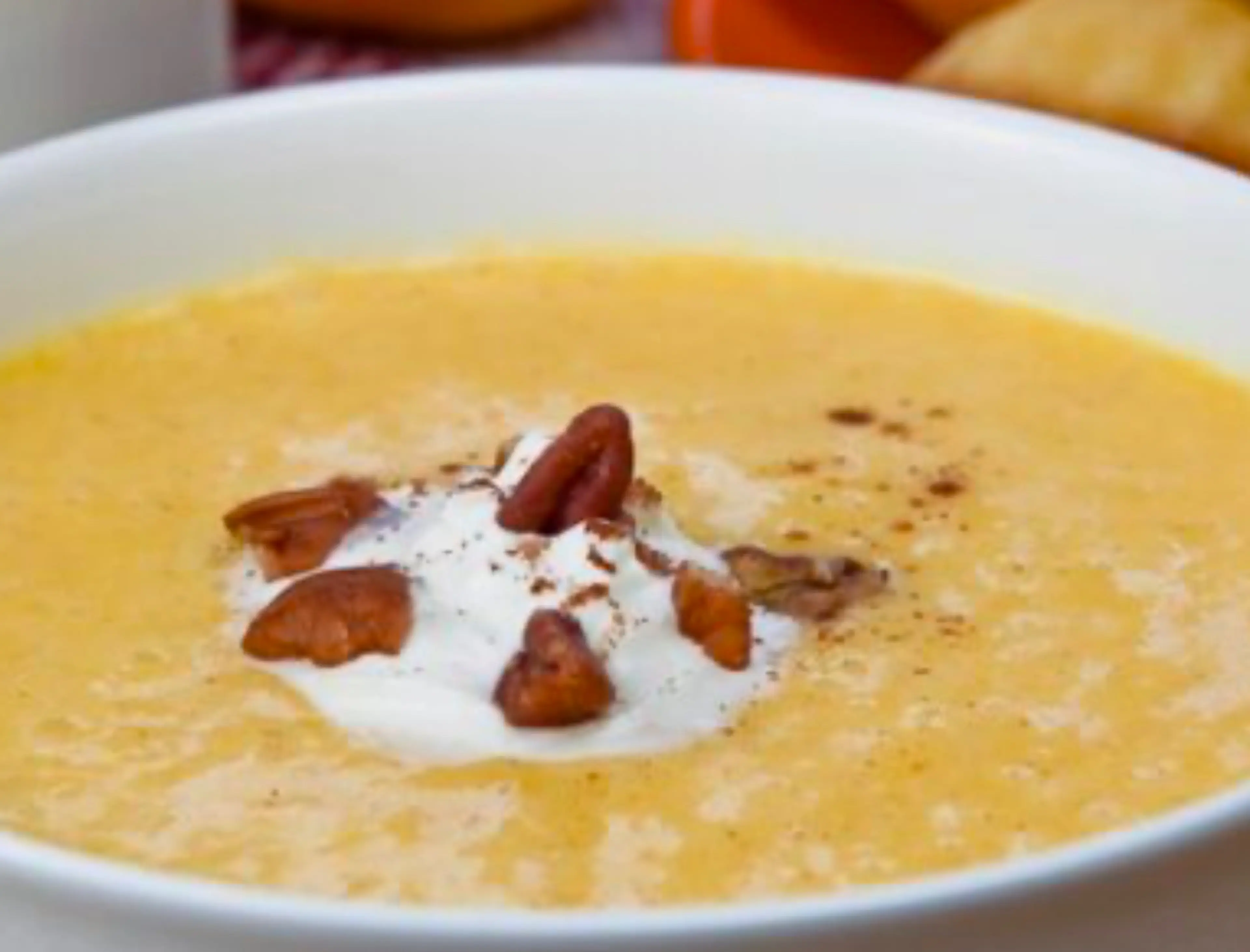 Peach Pumpkin Soup