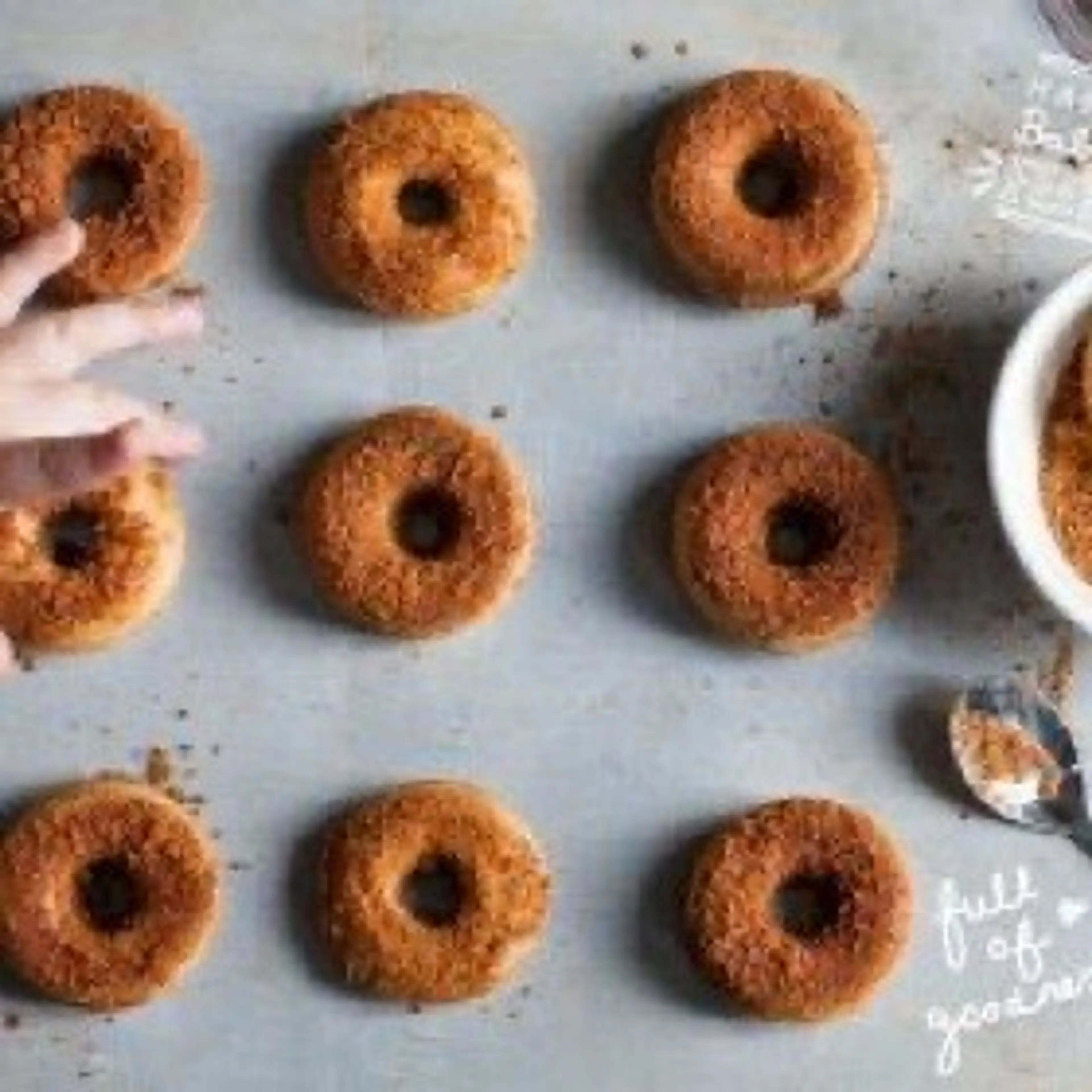 Super Healthy Baby Doughnuts
