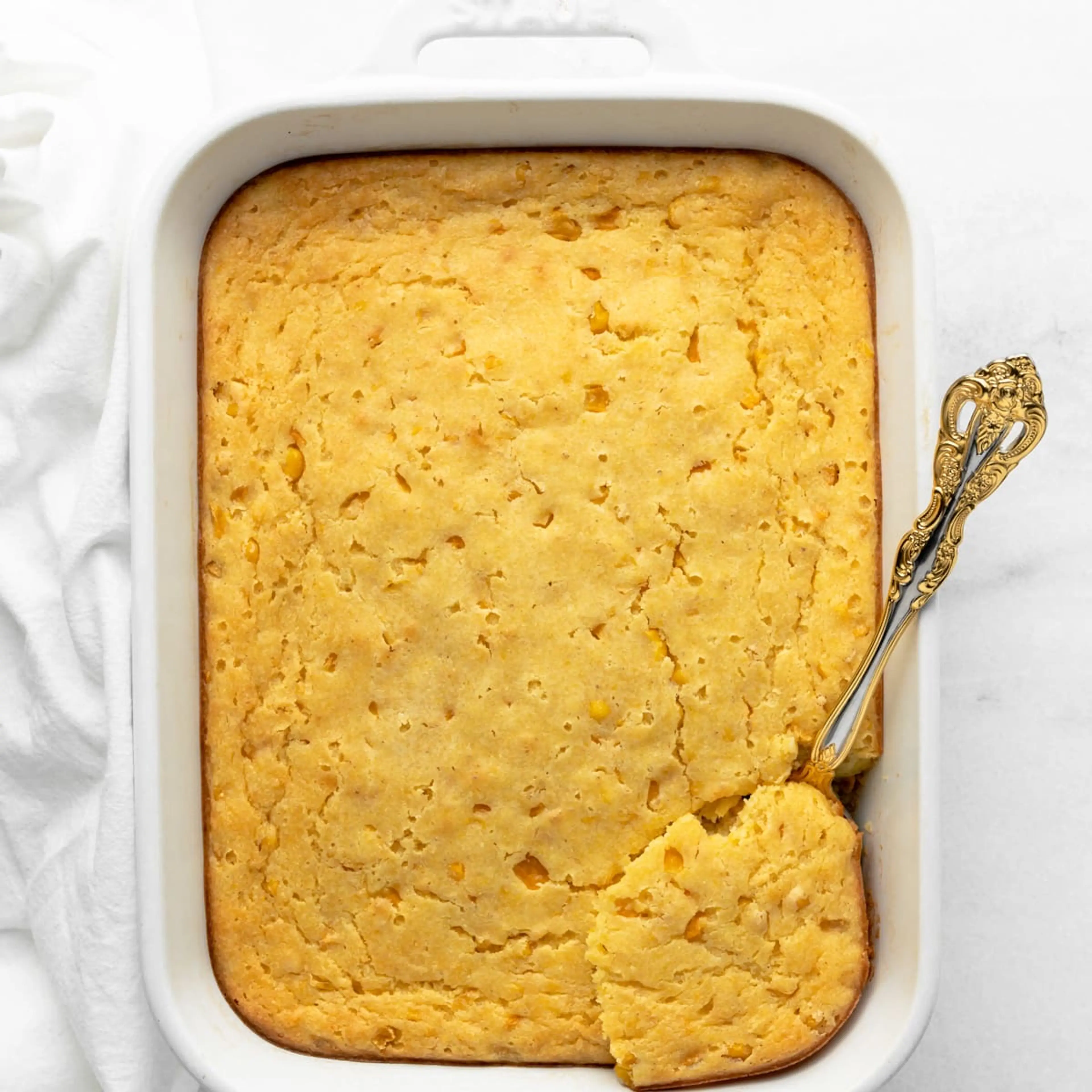 Gluten-Free Corn Casserole (Dairy-Free Option)