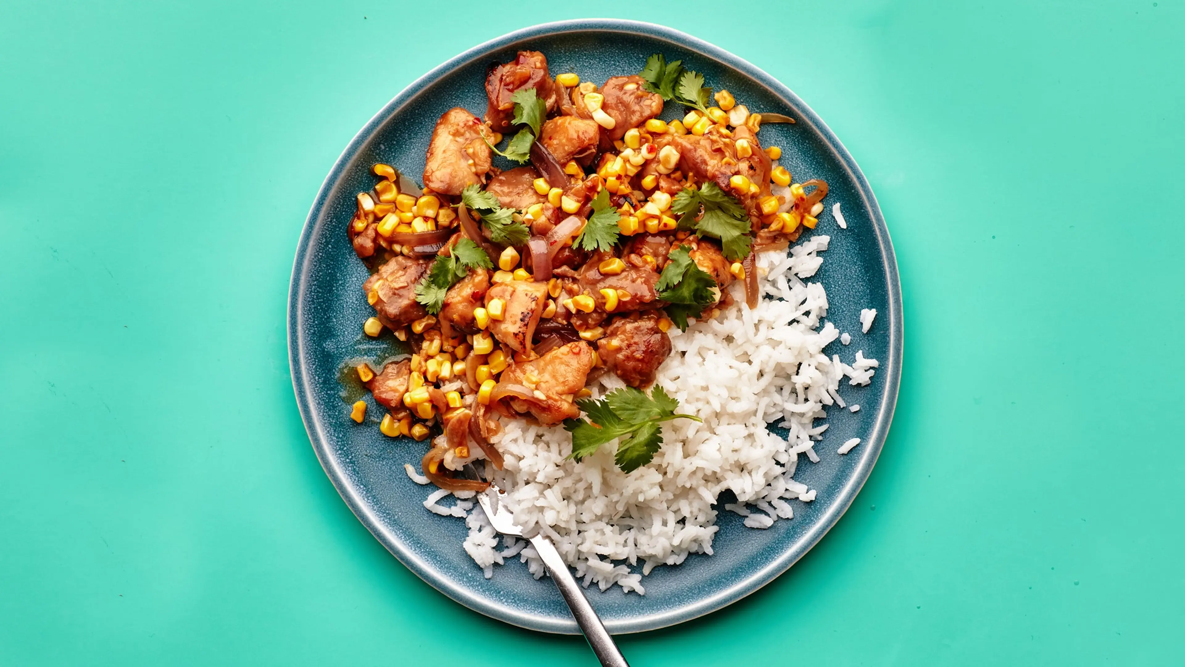 Chicken and Corn Stir-Fry