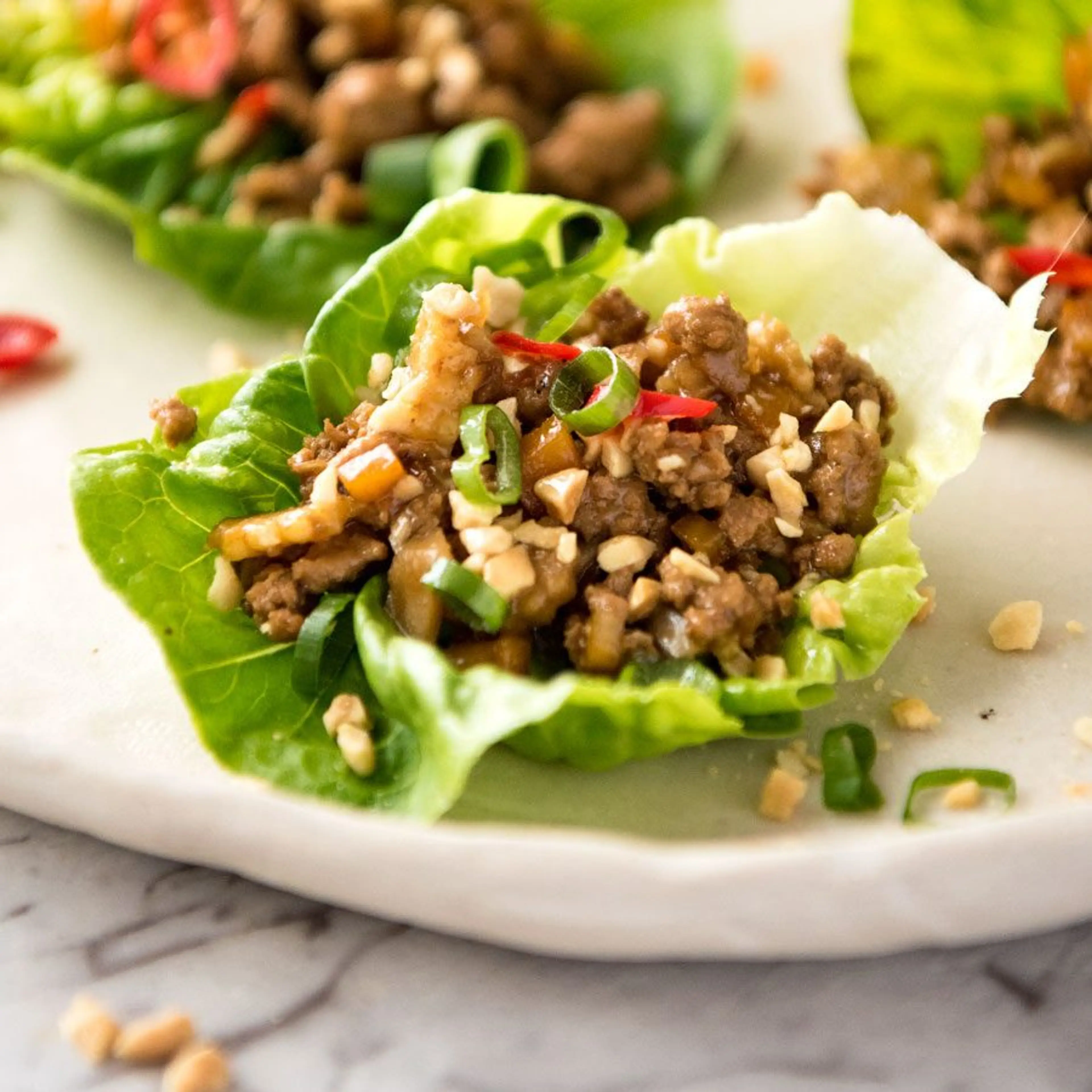 San Choy Bow (Chinese Lettuce Wraps)