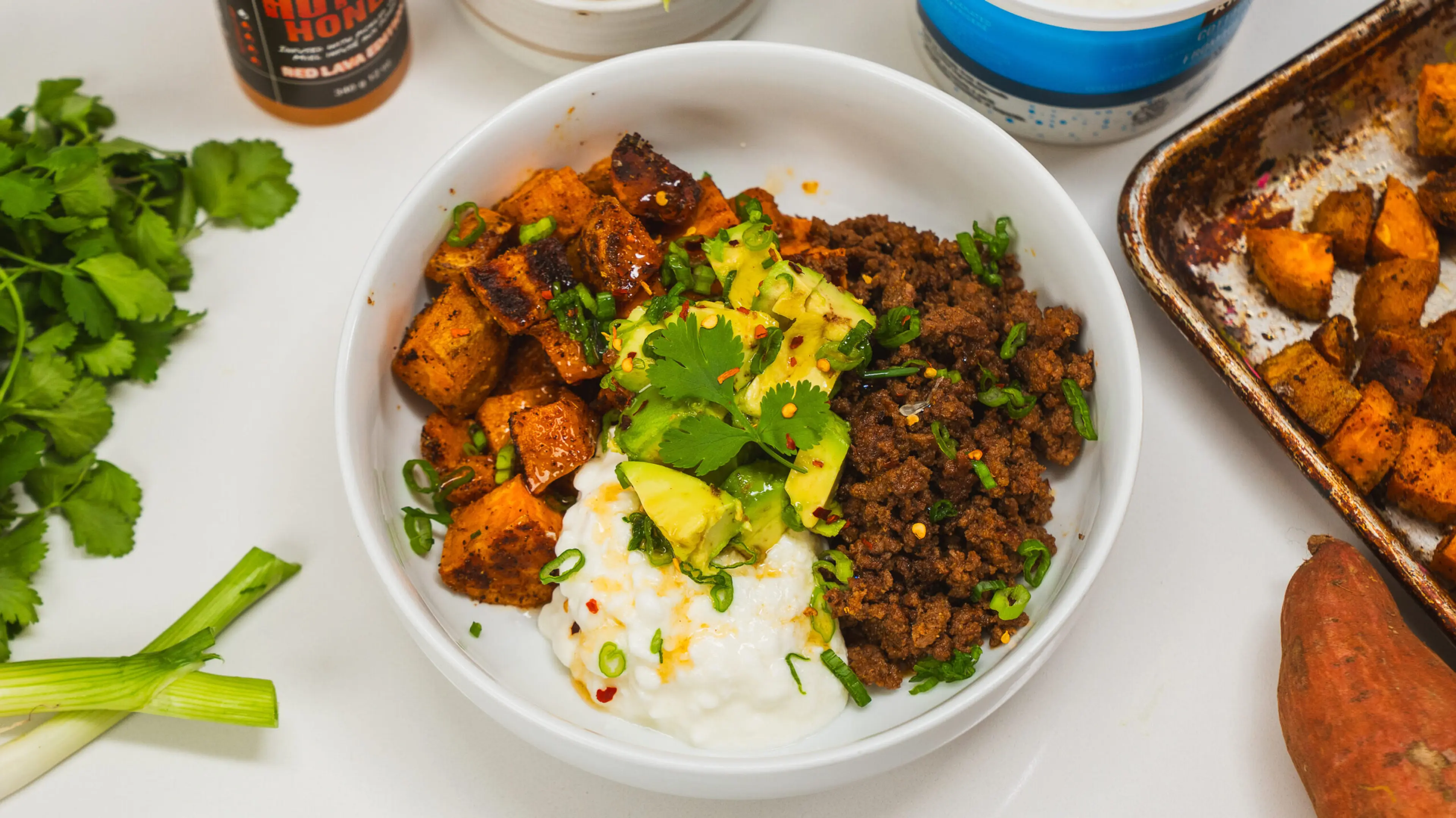 Ground Beef Protein Bowl