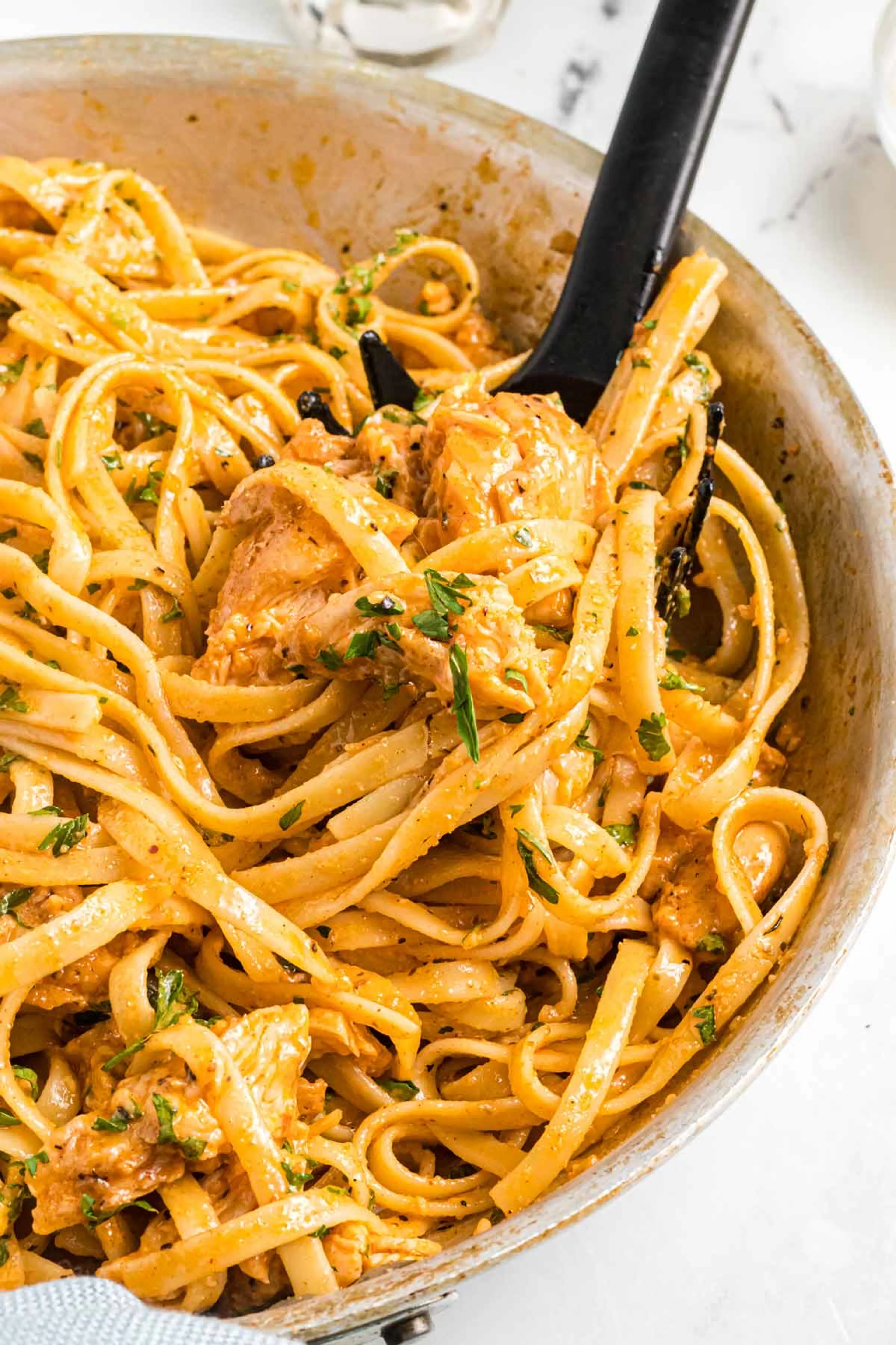 Cajun Chicken Fettuccini Alfredo