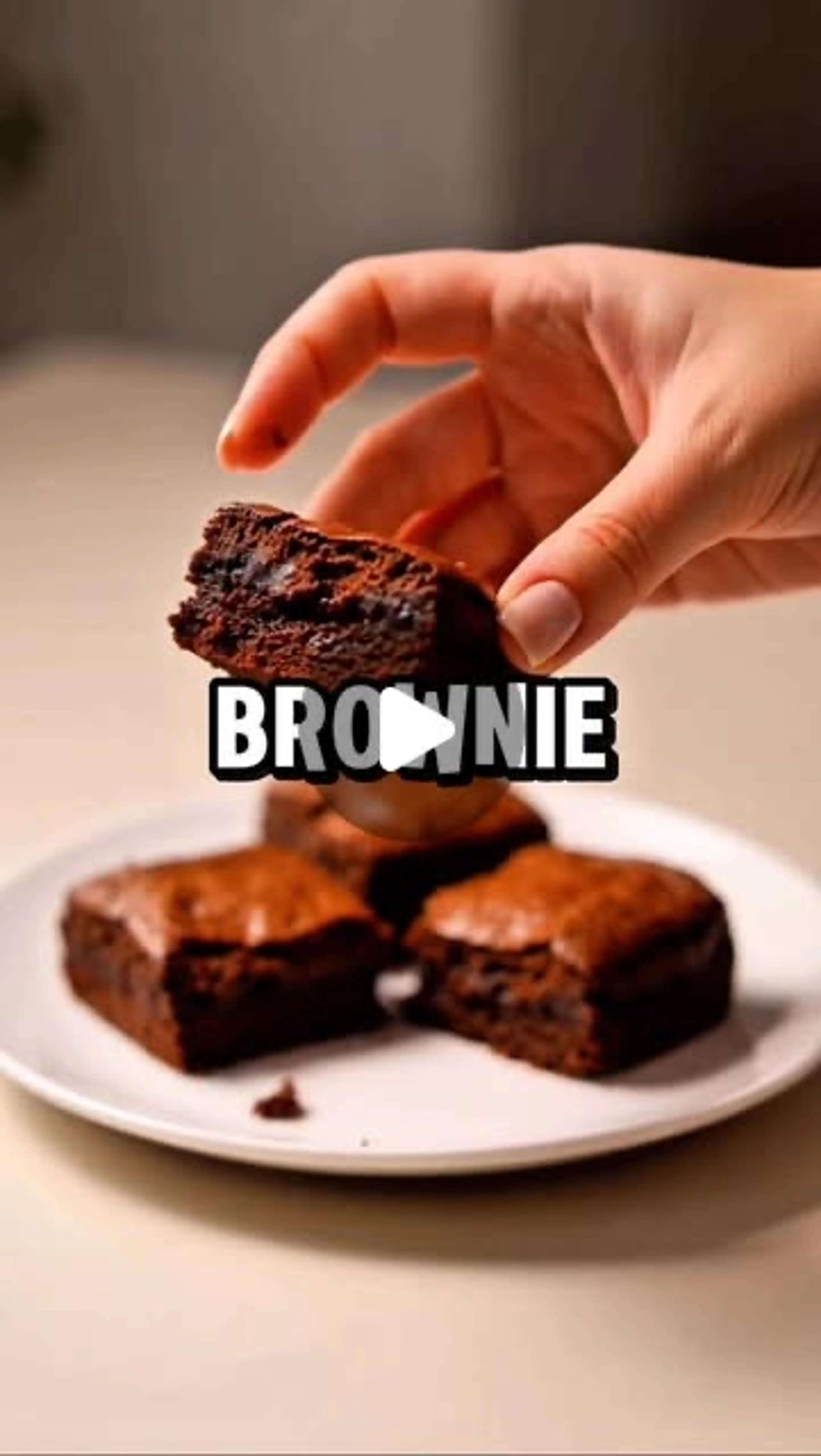 Chocolate Banana Brownie