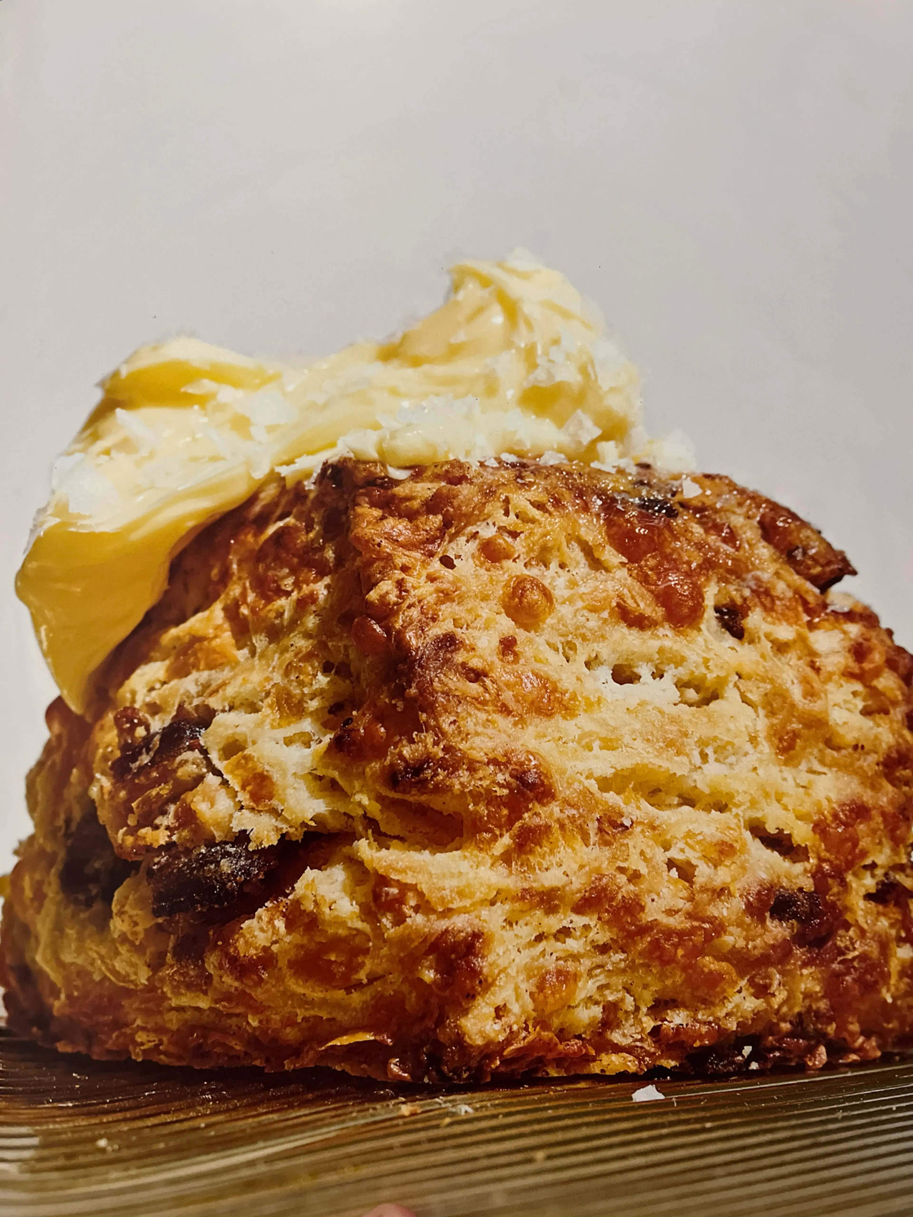 Salty Date Cheddar Biscuits