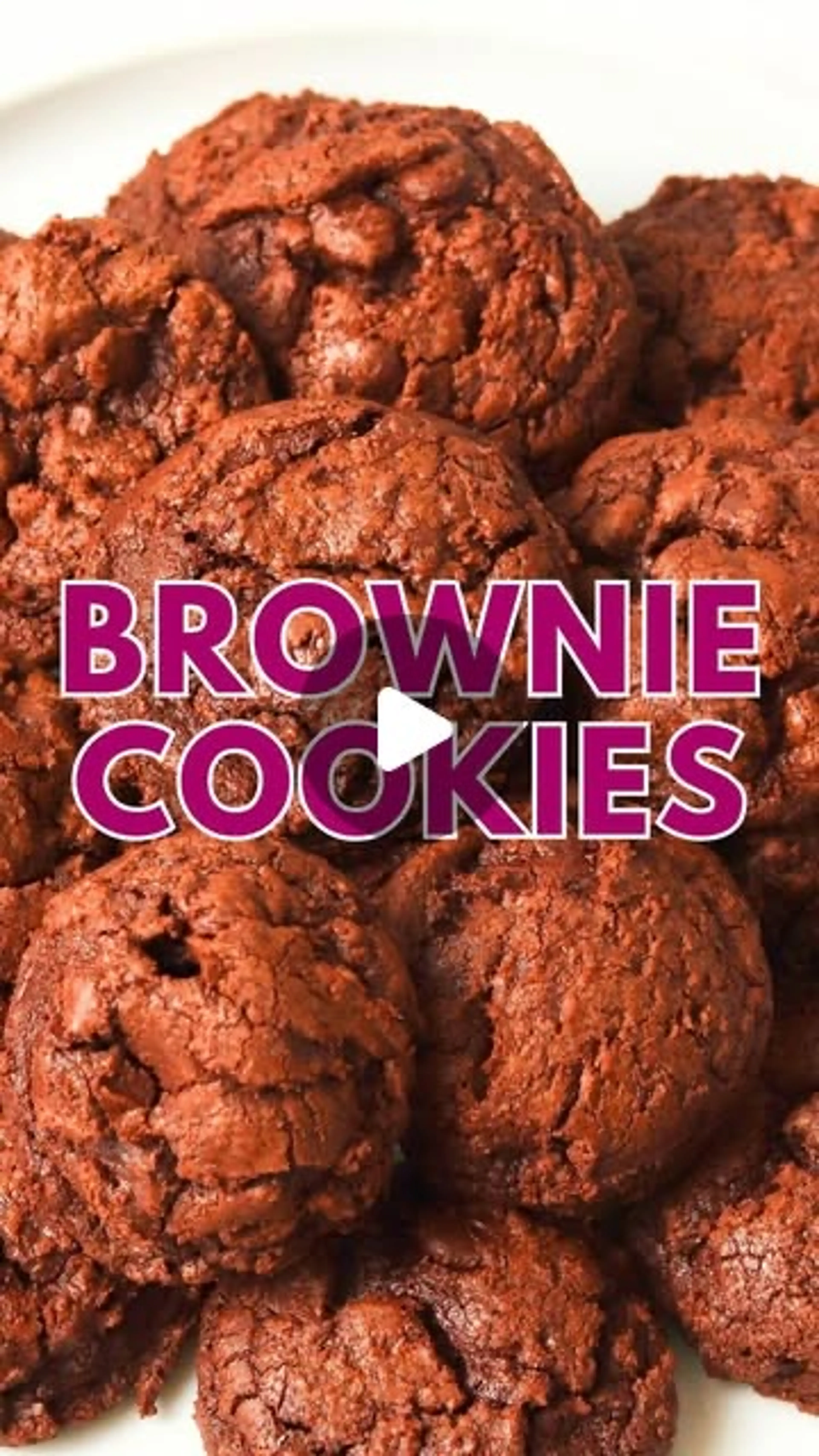 Fudgy Brownie Cookies
