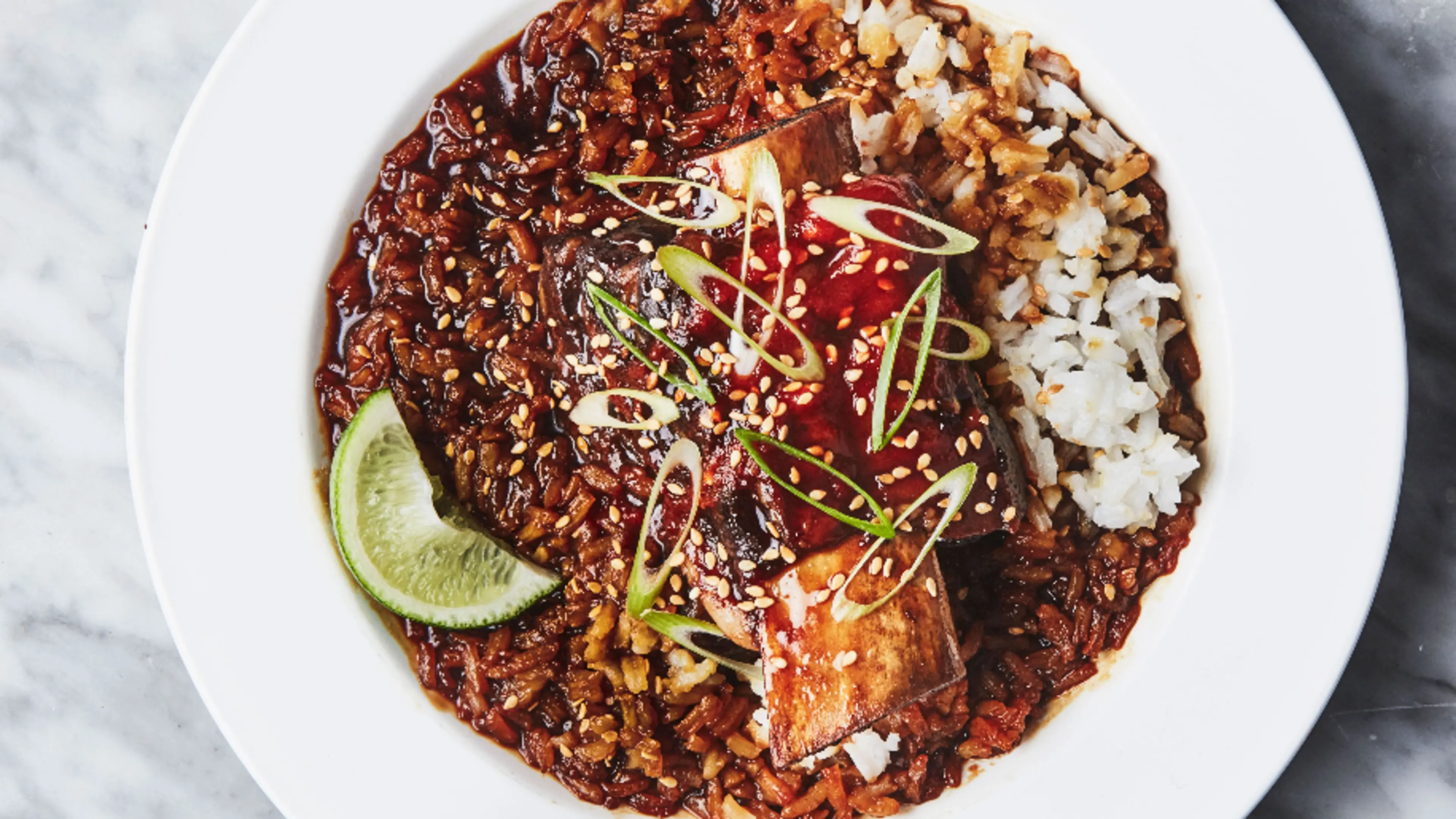 Soy Sauce–Marinated Short Ribs with Ginger