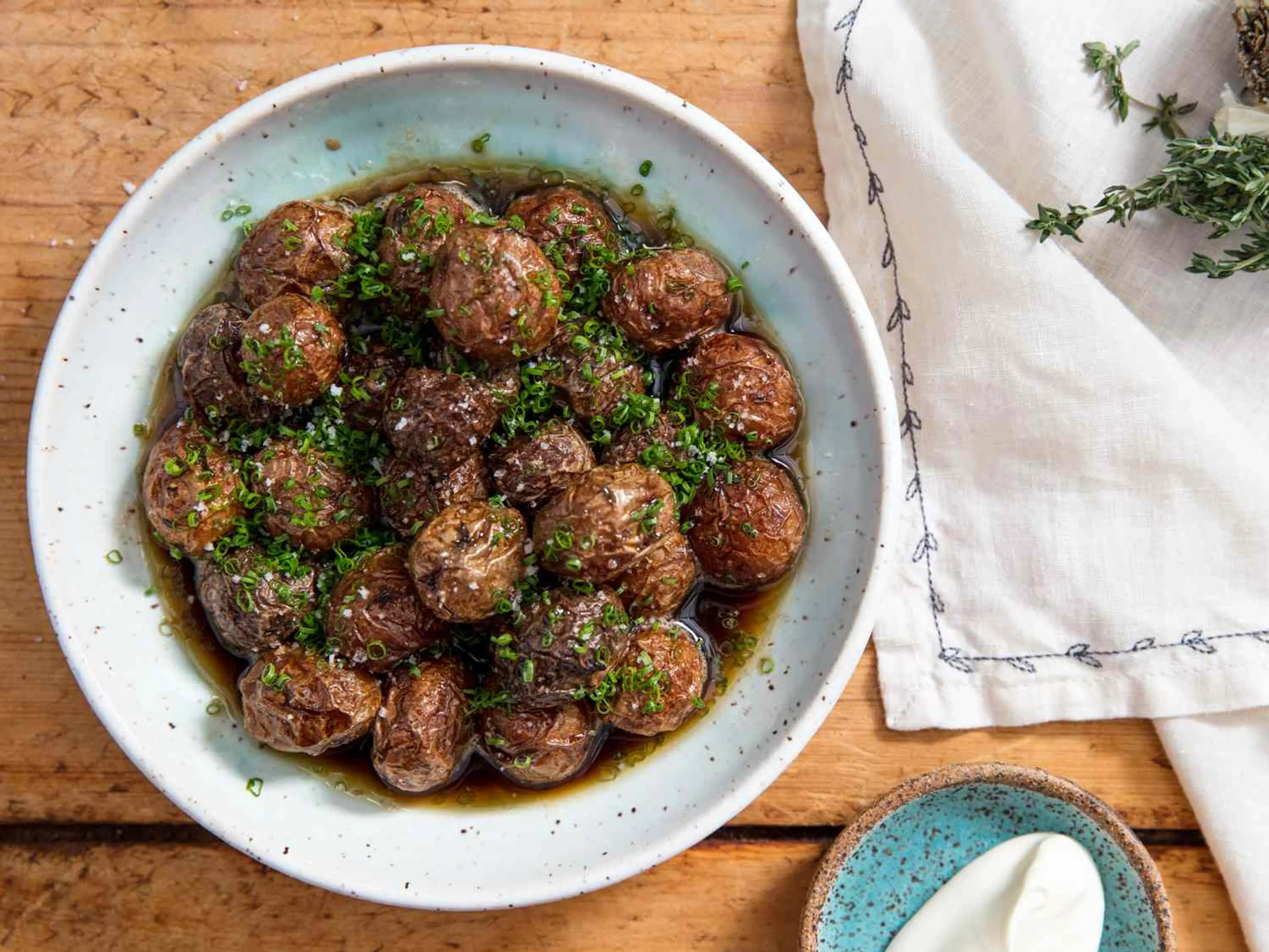 French-Style Brown Butter New Potatoes Recipe