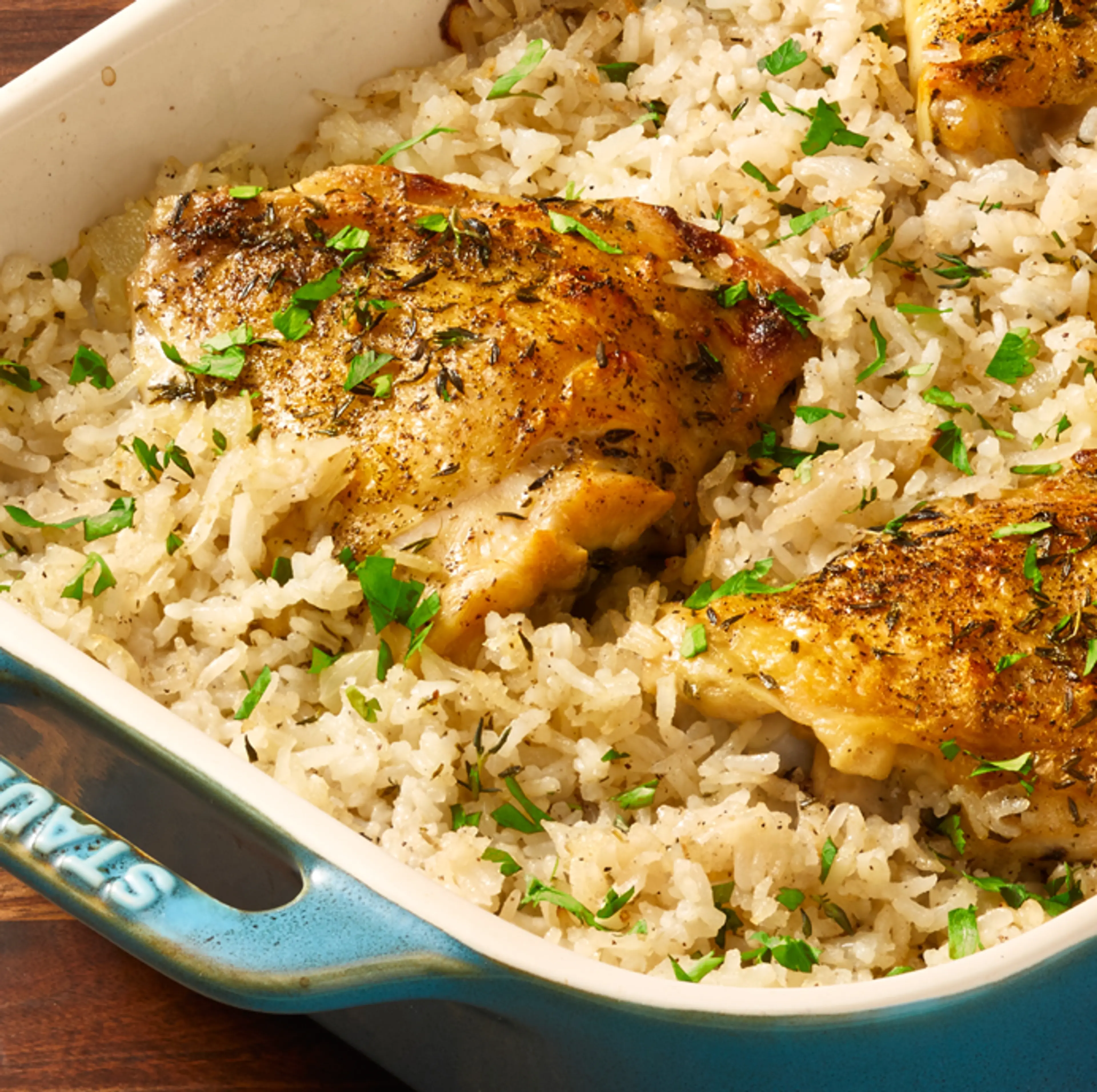 Chicken & Coconut Rice Casserole