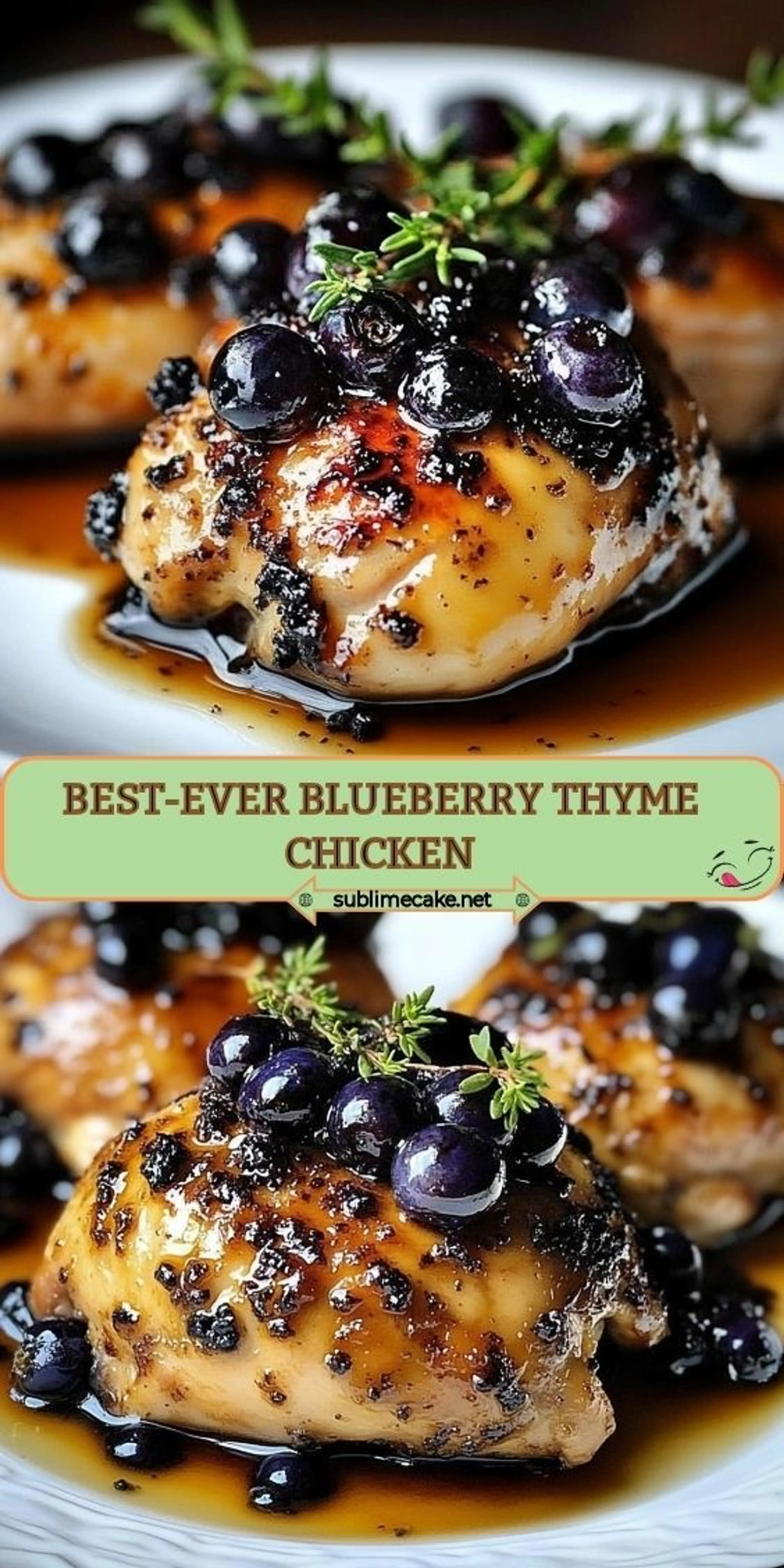 Blueberry Thyme Chicken