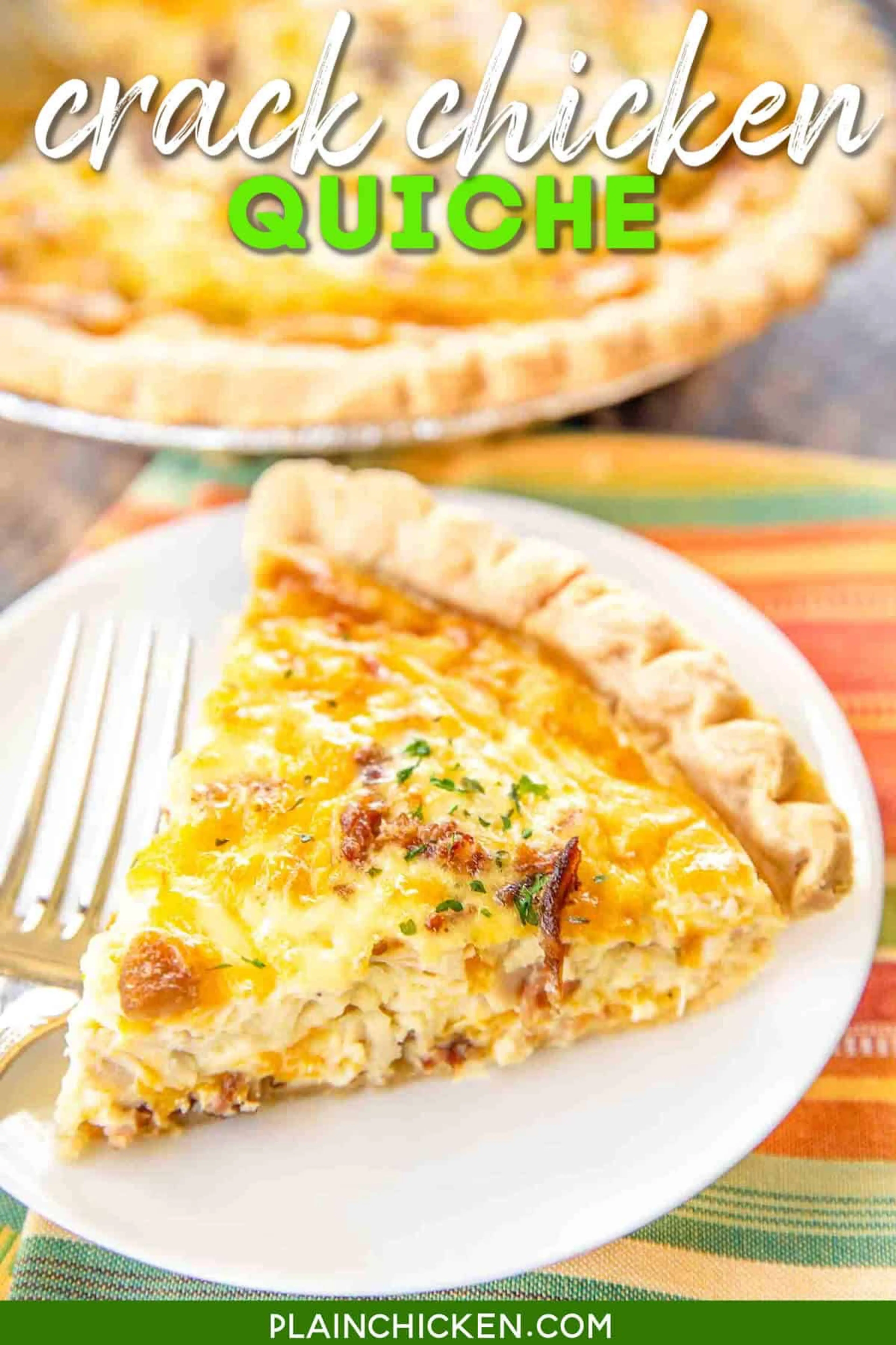 Crack Chicken Quiche